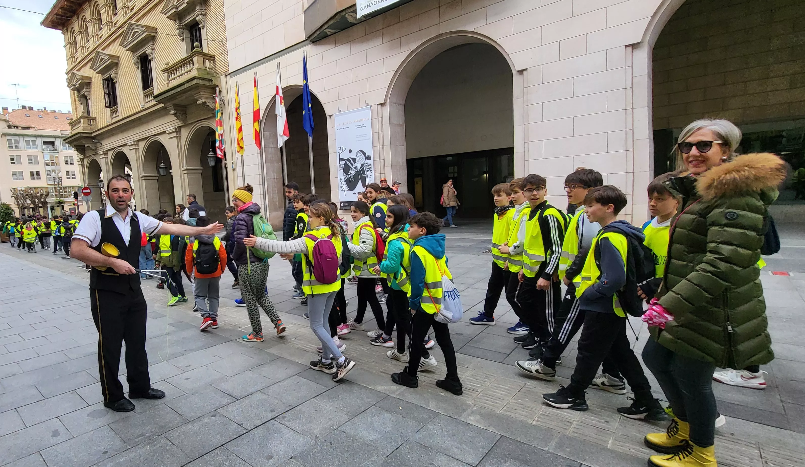 Mini Marcha de Aspace 2024 en Huesca. Foto Mercedes Manterola