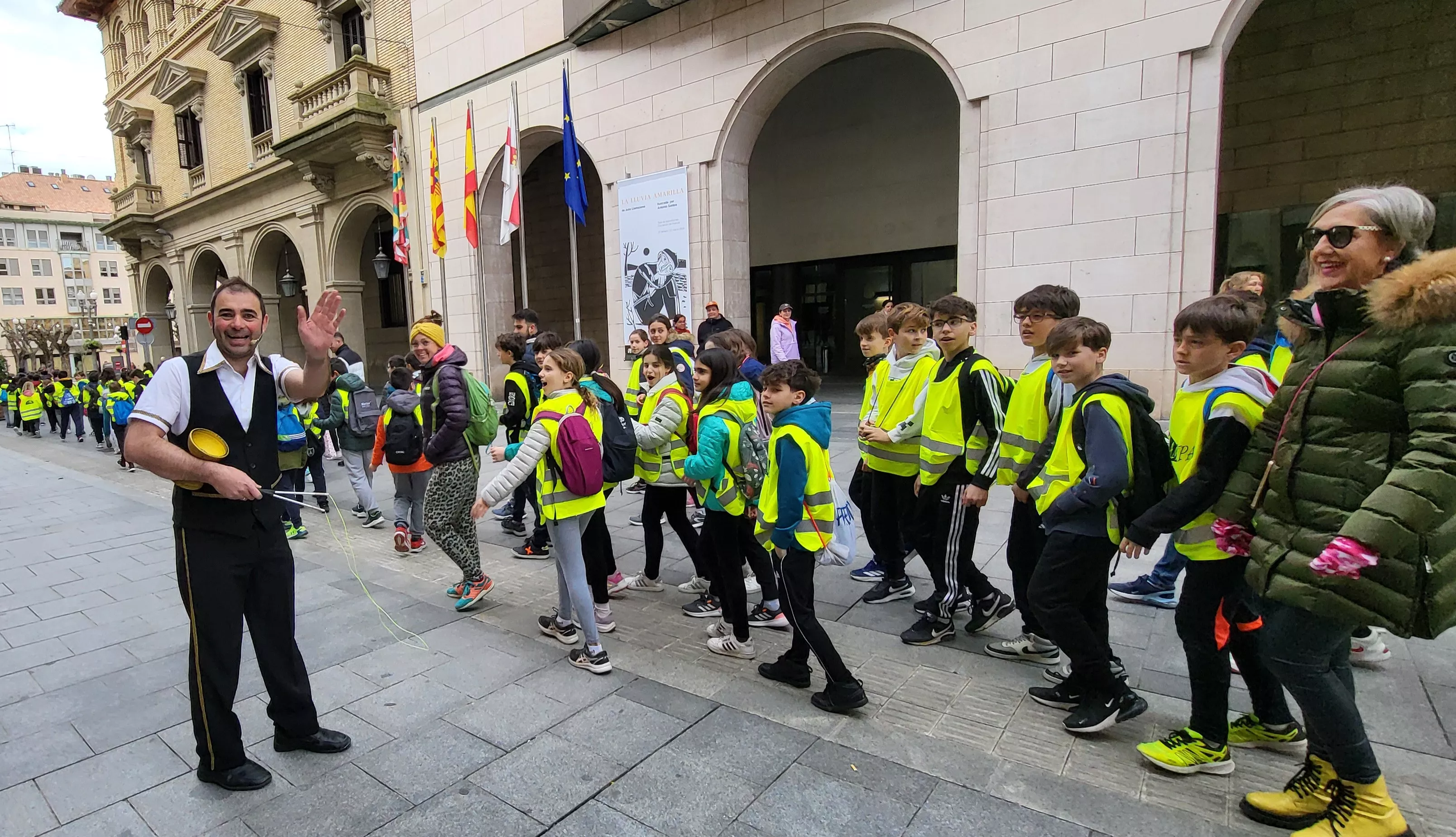 Mini Marcha de Aspace 2024 en Huesca. Foto Mercedes Manterola