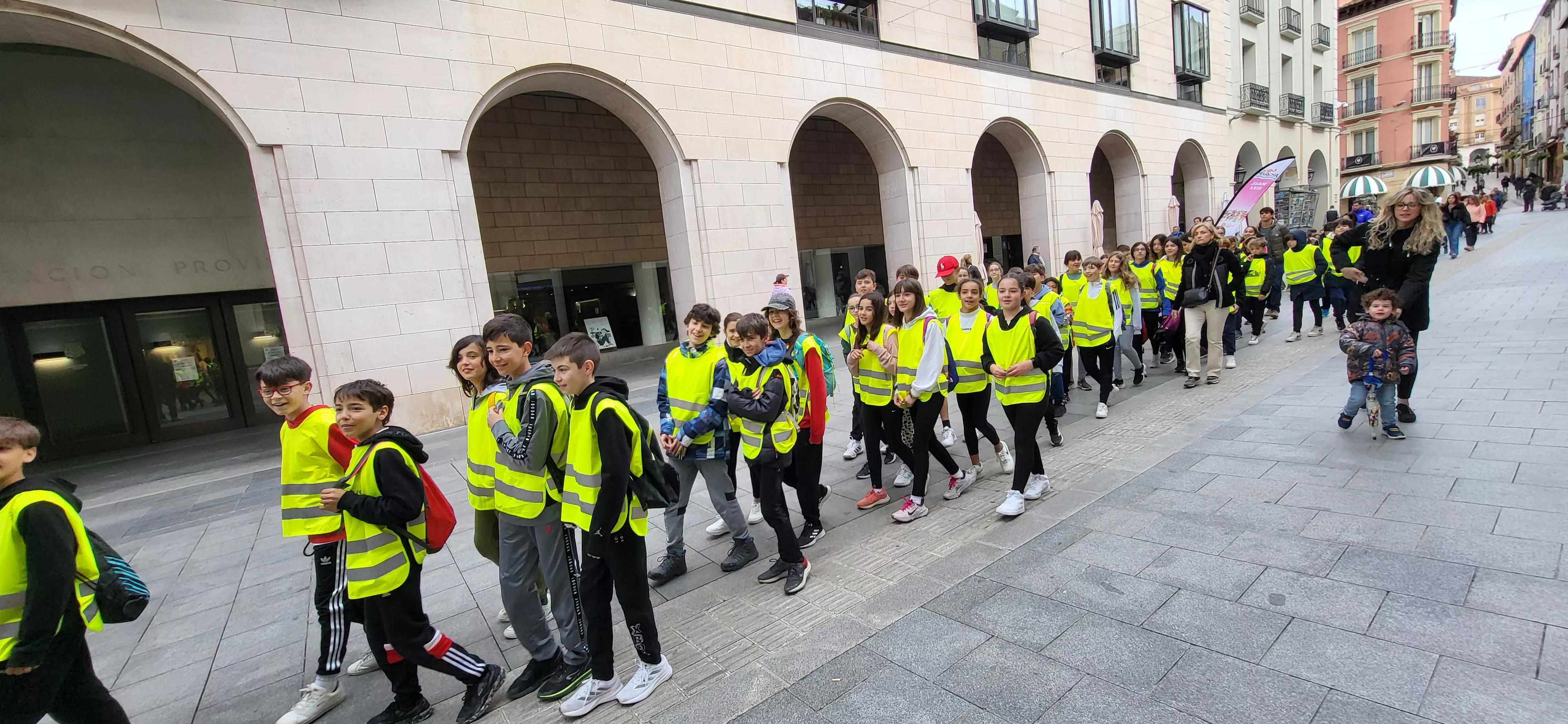 Mini Marcha de Aspace 2024 en Huesca. Foto Mercedes Manterola