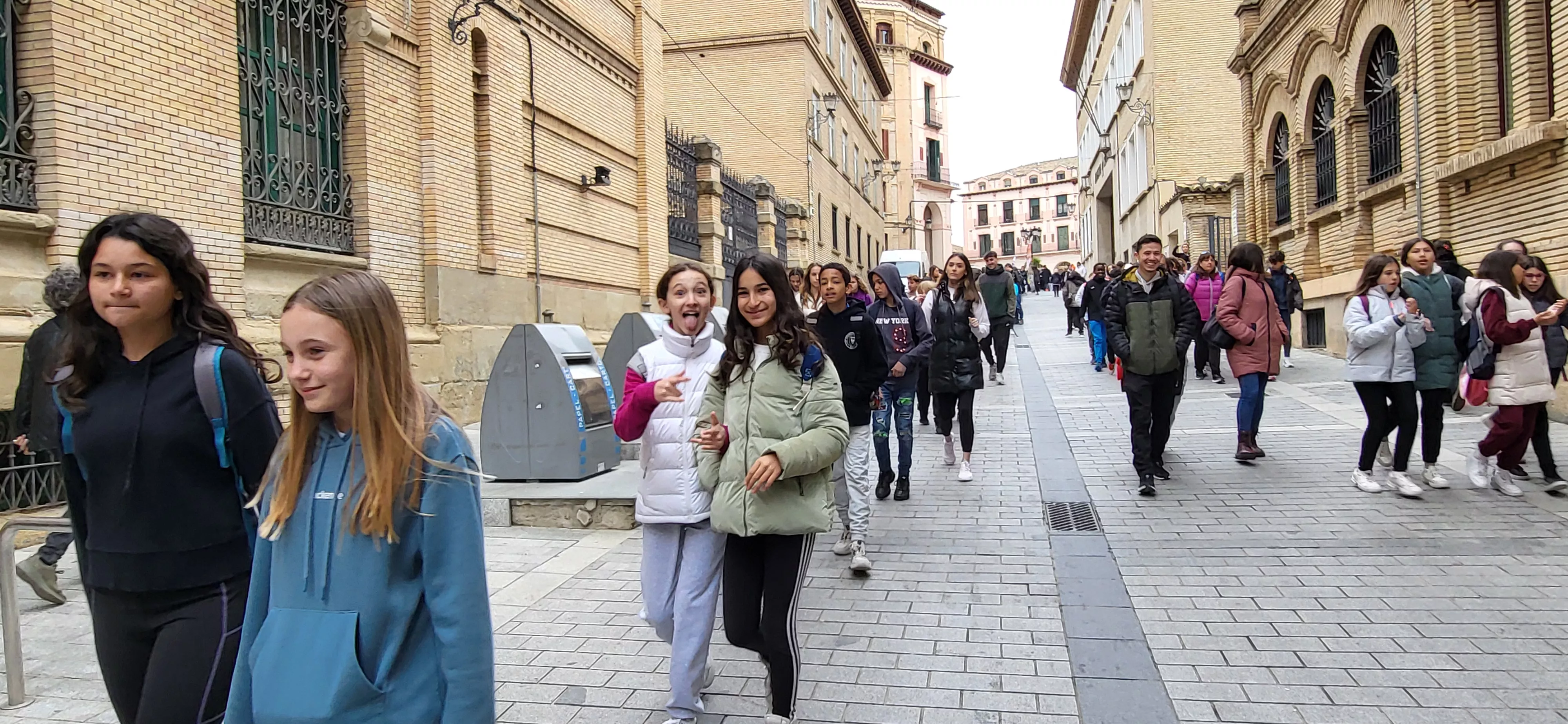 Mini Marcha de Aspace 2024 en Huesca. Foto Mercedes Manterola