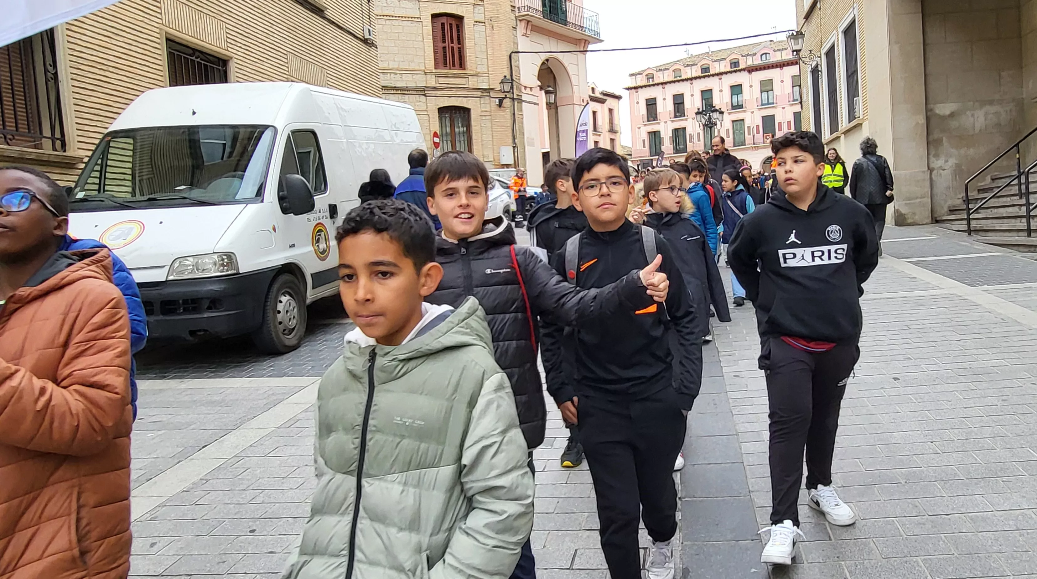 Mini Marcha de Aspace 2024 en Huesca. Foto Mercedes Manterola