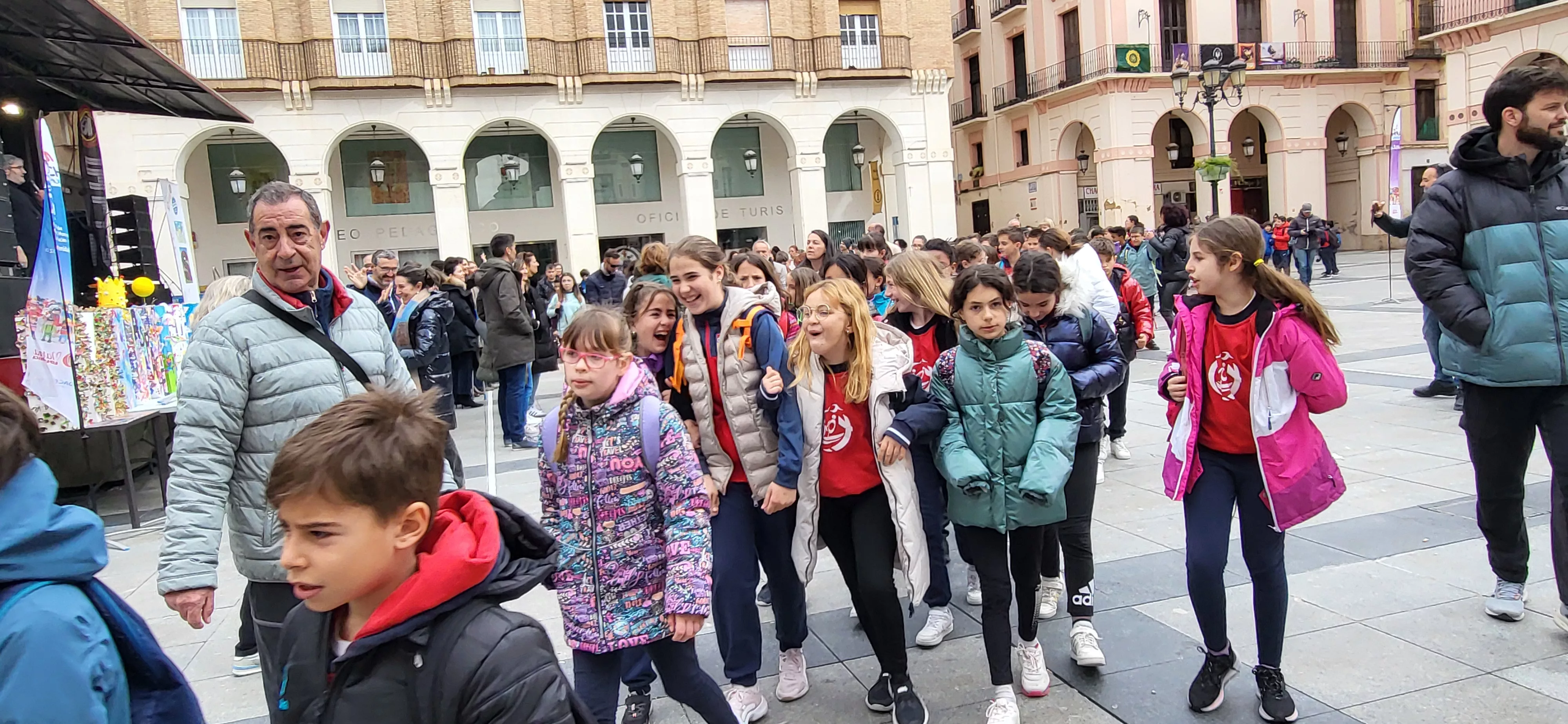 Mini Marcha de Aspace 2024 en Huesca. Foto Mercedes Manterola