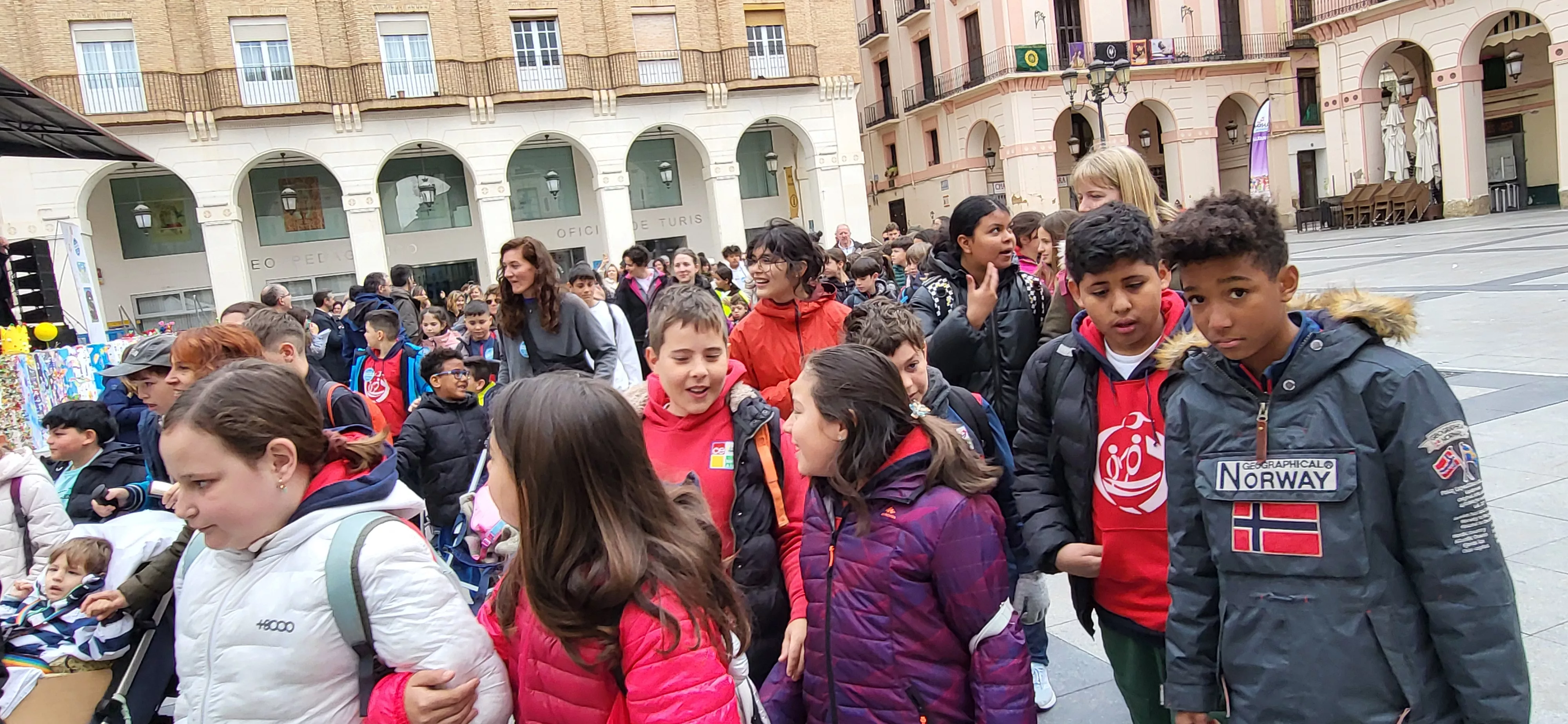 Mini Marcha de Aspace 2024 en Huesca. Foto Mercedes Manterola