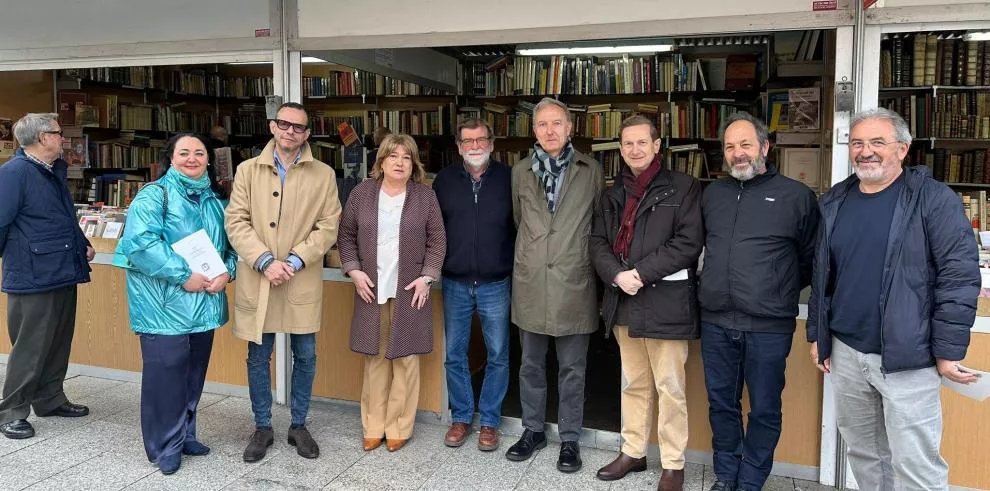 Inauguración de la XVIII Feria del Libro Viejo y Antiguo de Zaragoza. Inauguración de la XVIII Feria del Libro Viejo y Antiguo de Zaragoza.