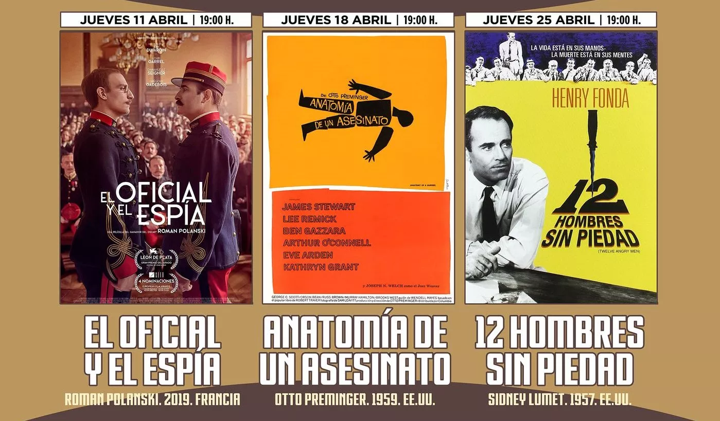 Barbastro acoge en abril un ciclo de cine jurídico.