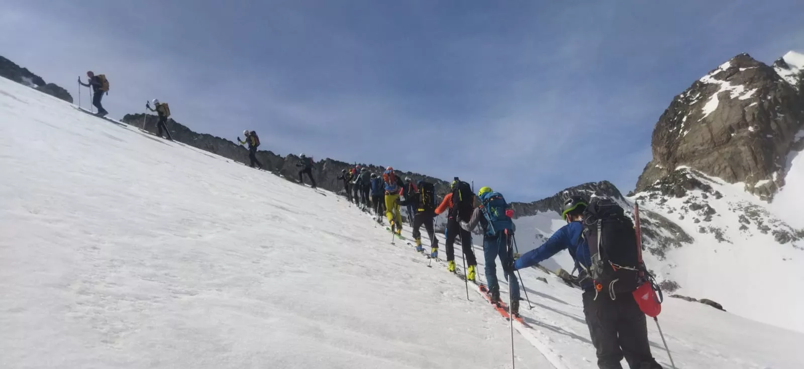 Hacia el collado del Seir dera Baquo 