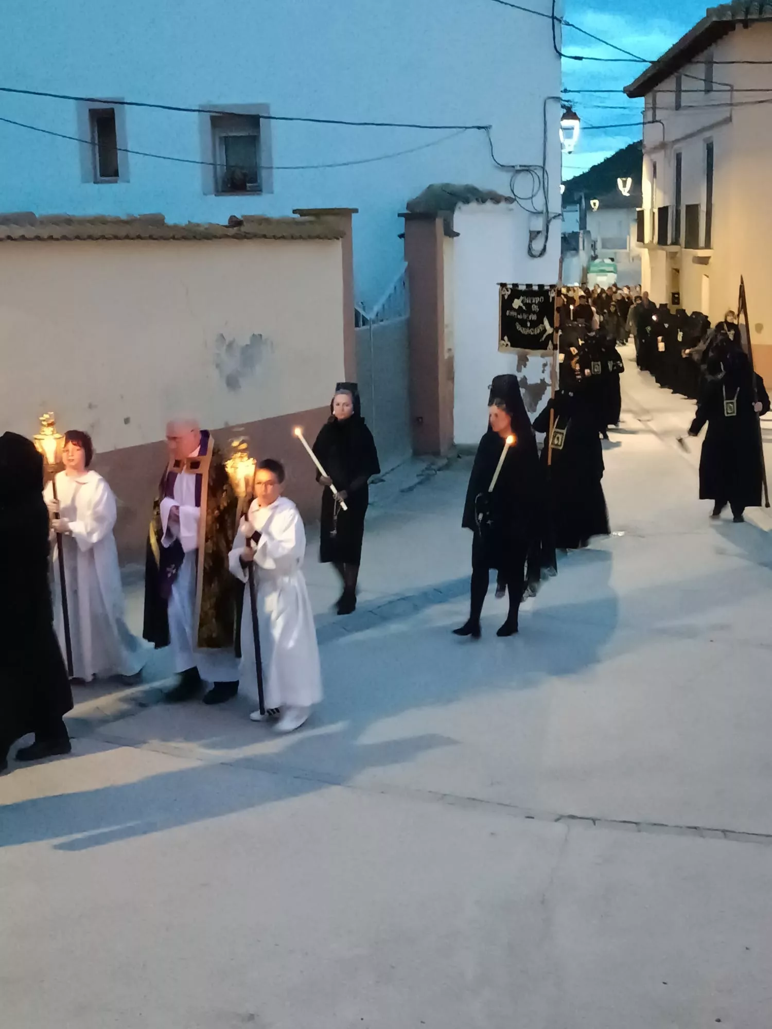 Procesión de las Lágrimas de Nuestra Señora en Alcalá de Gurrea