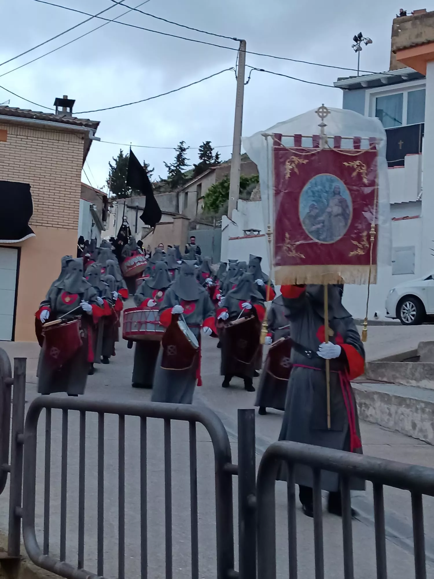 Procesión de las Lágrimas de Nuestra Señora en Alcalá de Gurrea