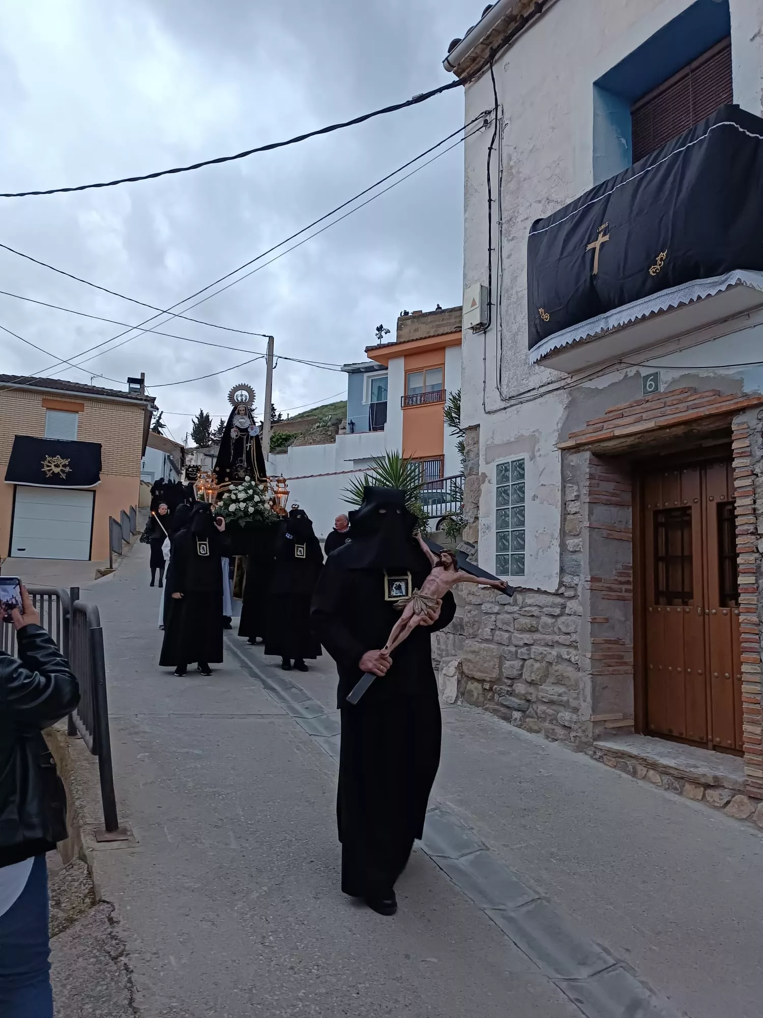 Procesión de las Lágrimas de Nuestra Señora en Alcalá de Gurrea