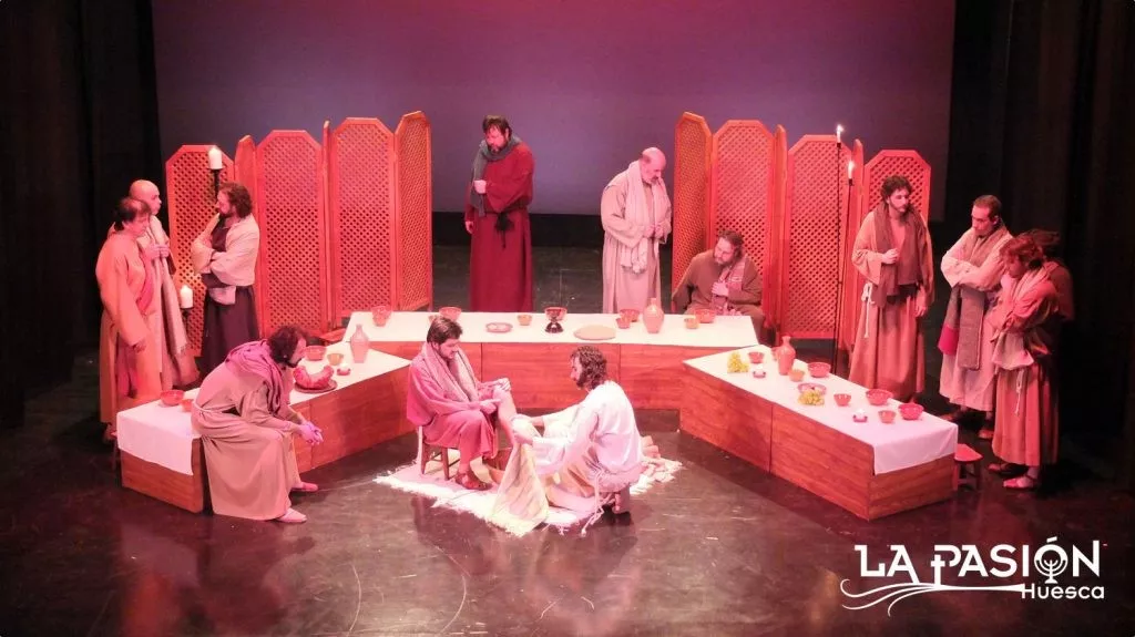 Interpretación de La Pasión en Salesianos. 