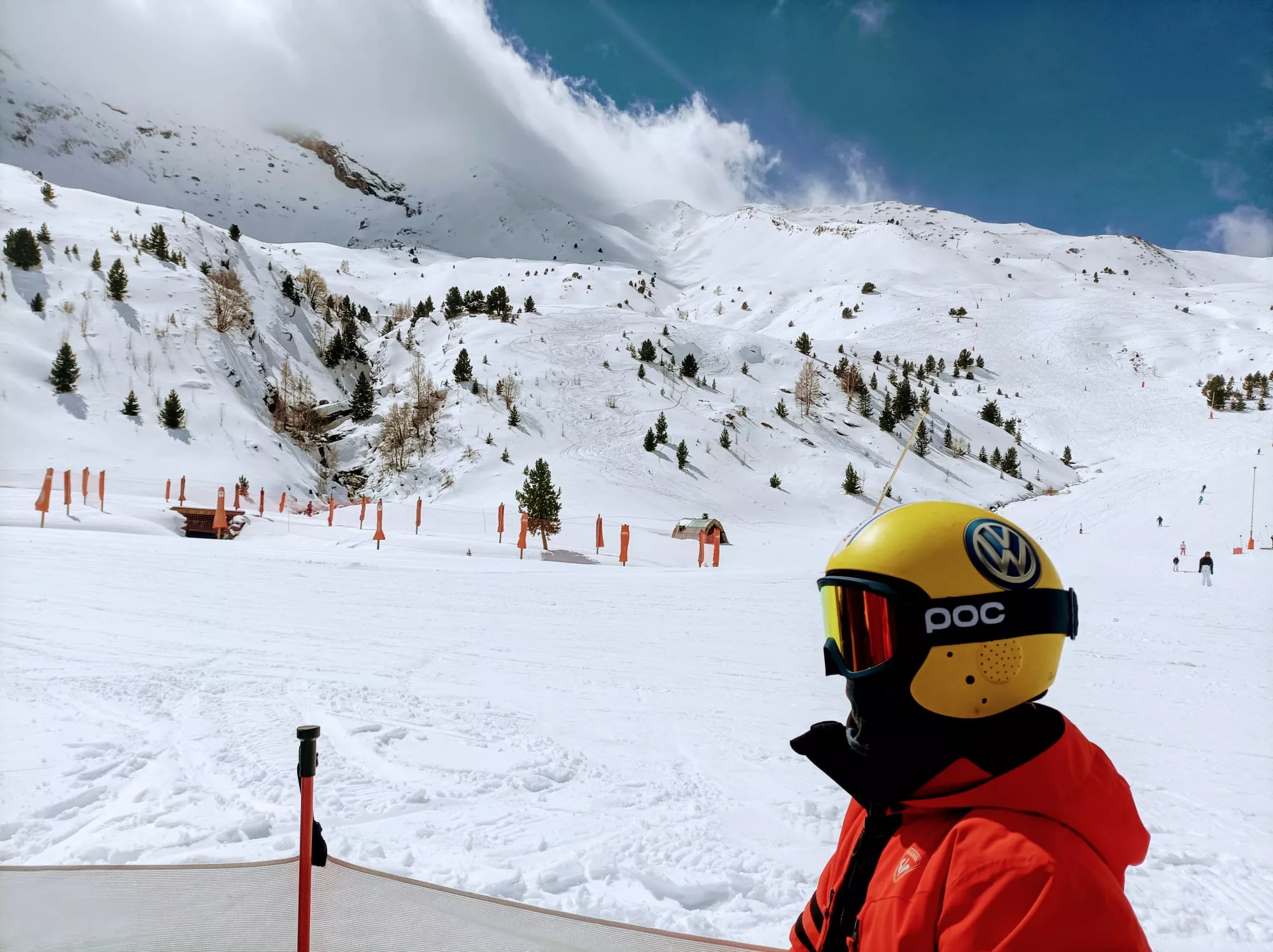 Estación de esquí de Cerler a 28 de marzo