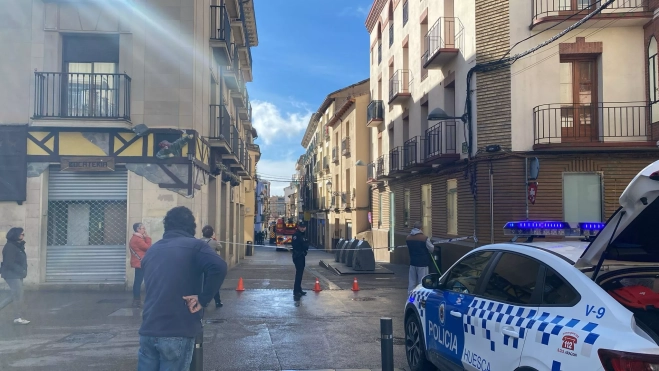 Intervención en la calle Padre Huesca