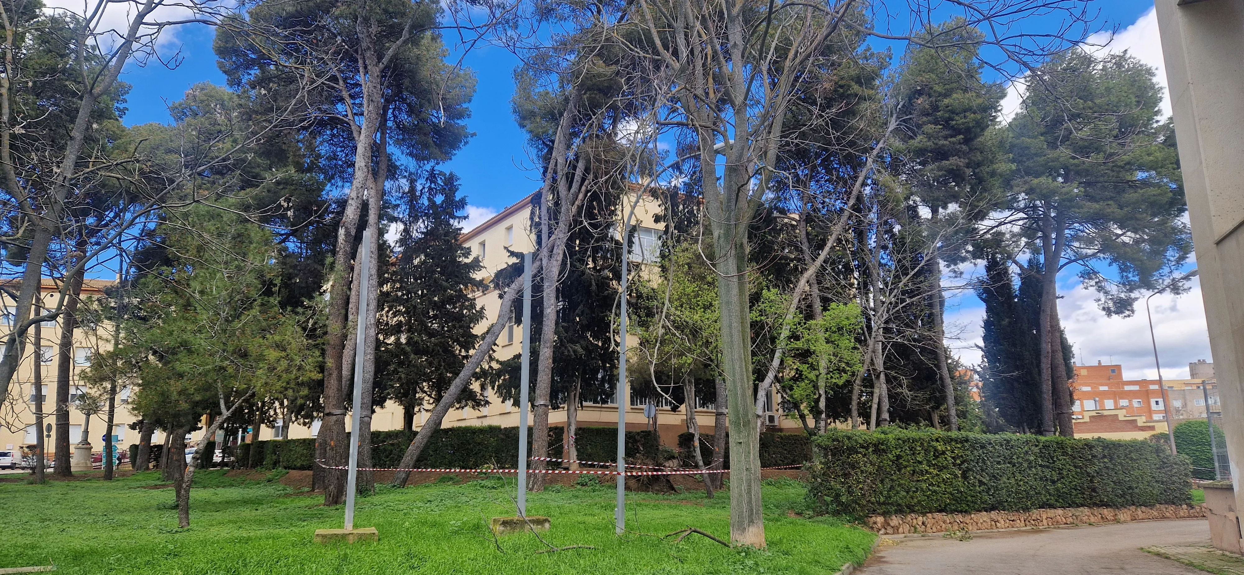 Entorno del Hospital Provincial. Foto Myriam Martínez