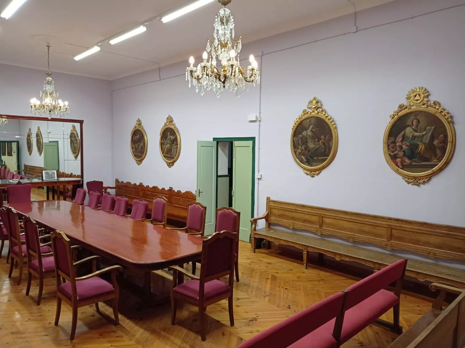 Claustro de la Universidad, hoy en el Ramón y Cajal