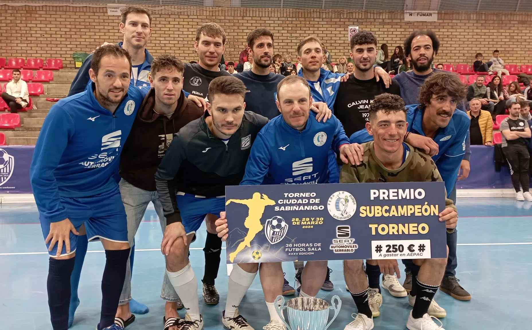 Sallent Samba, subcampeón