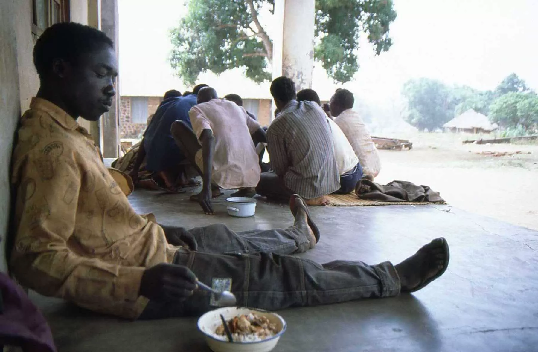 Marco Pascual en otra peripecia en el Congo