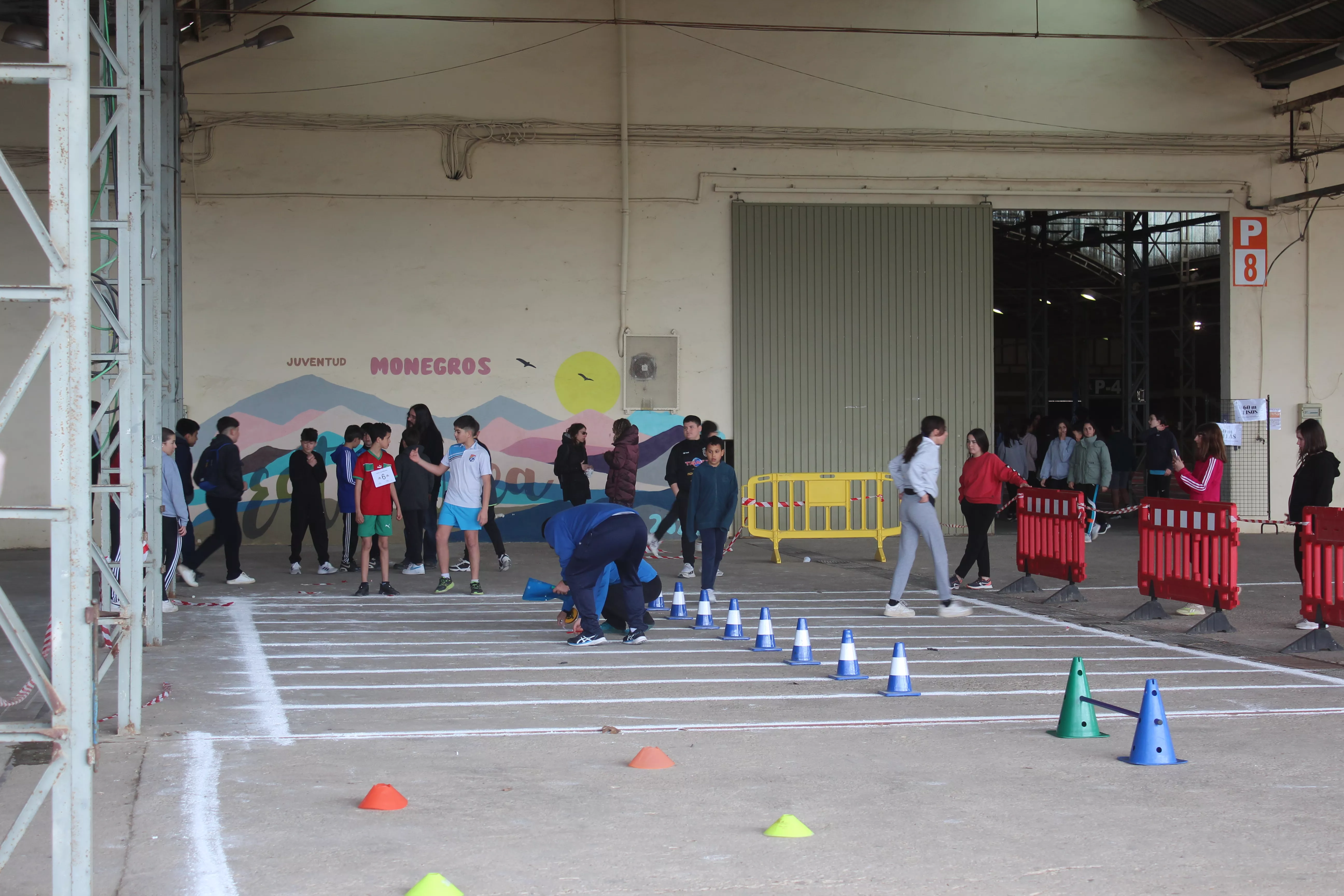 Unos 200 estudiantes participan en las Olimpiadas Interinstitutos de Los Monegros
