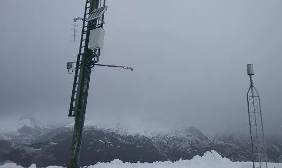 Estación de la Aemet en Panticosa Petrosos.