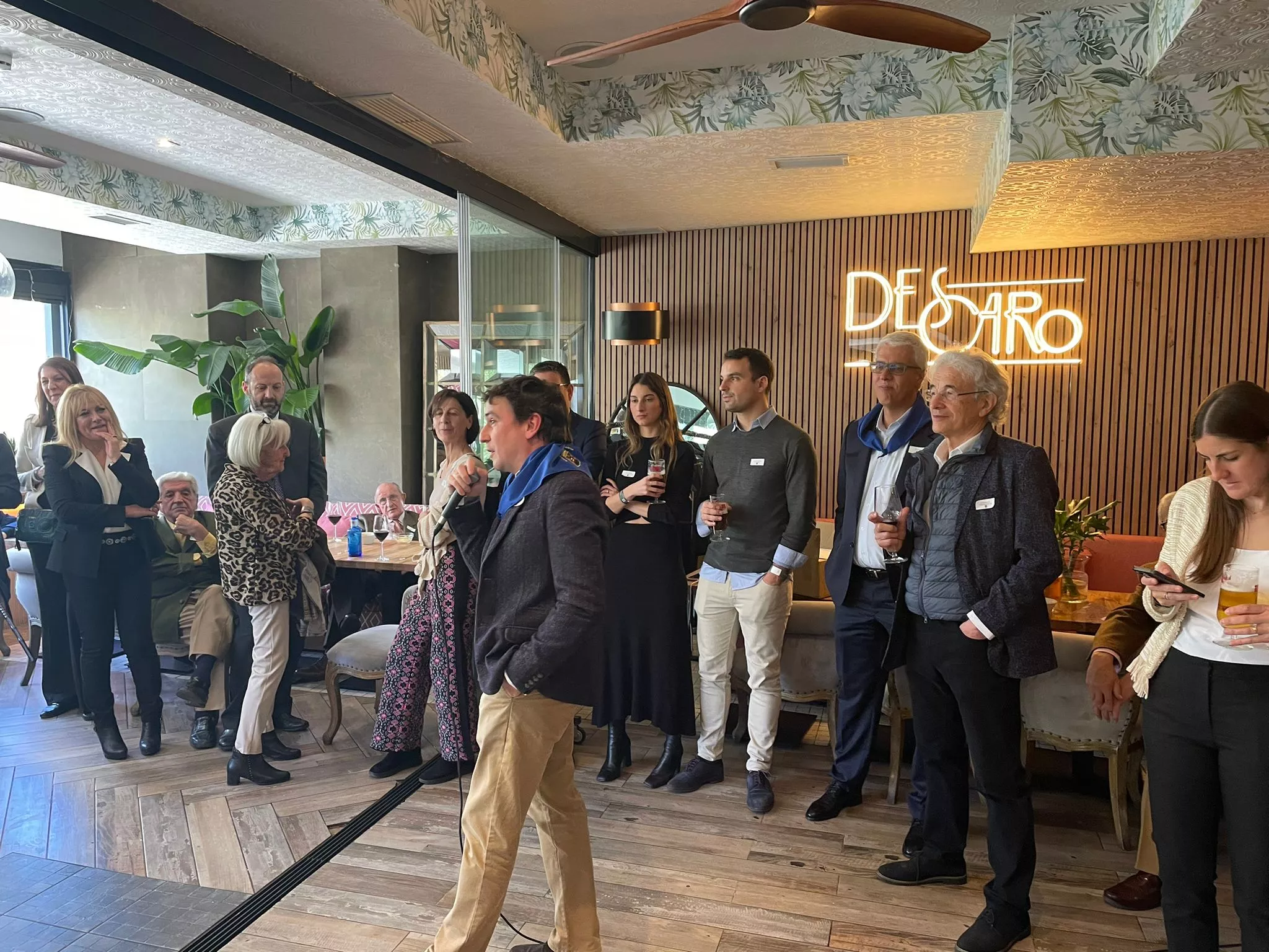 Comida de barbastrenses en Madrid