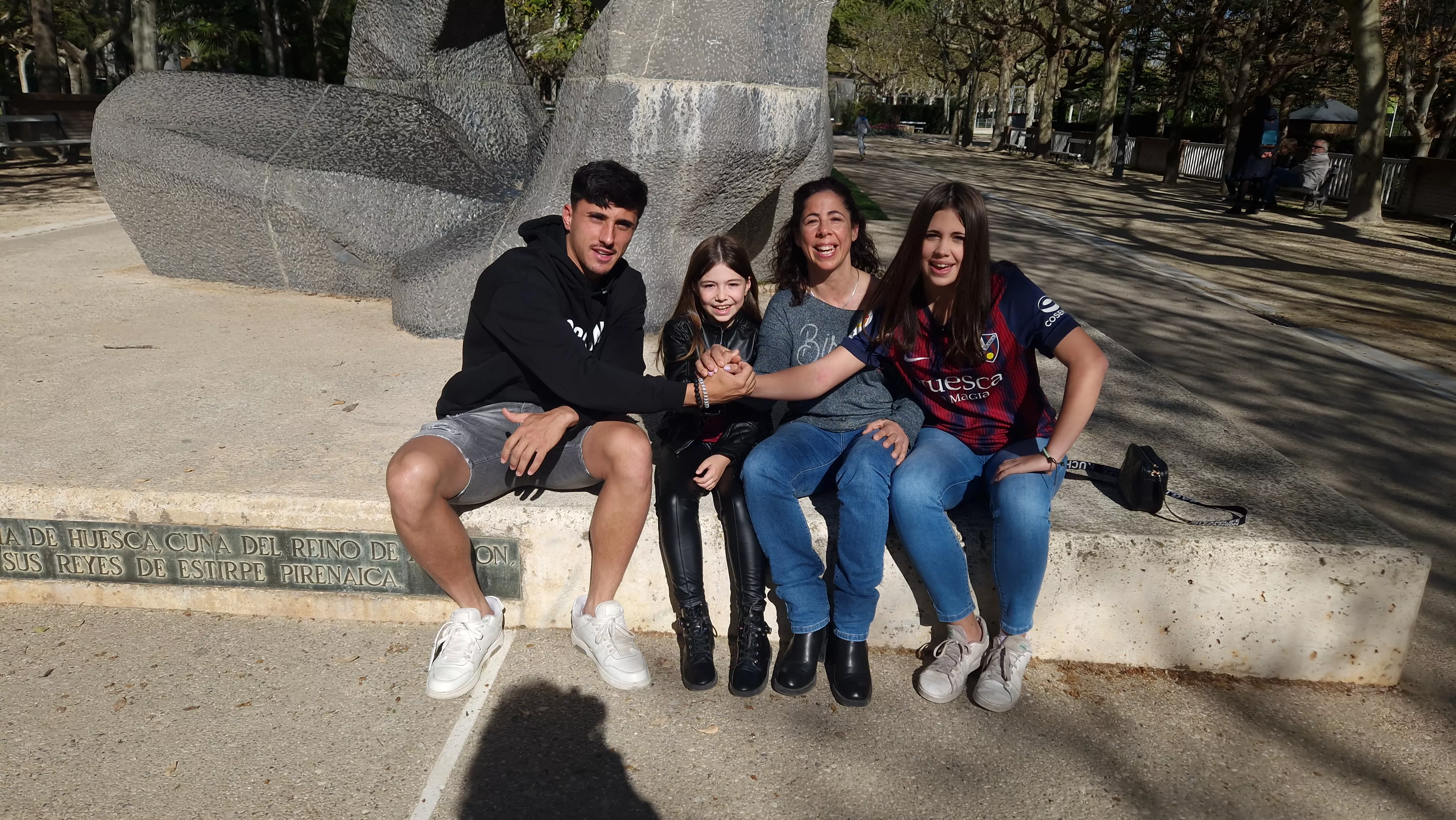 Ignasi Vilarrasa, Isabel, Pilar Cereza  y Pilar. Foto Myriam Martínez