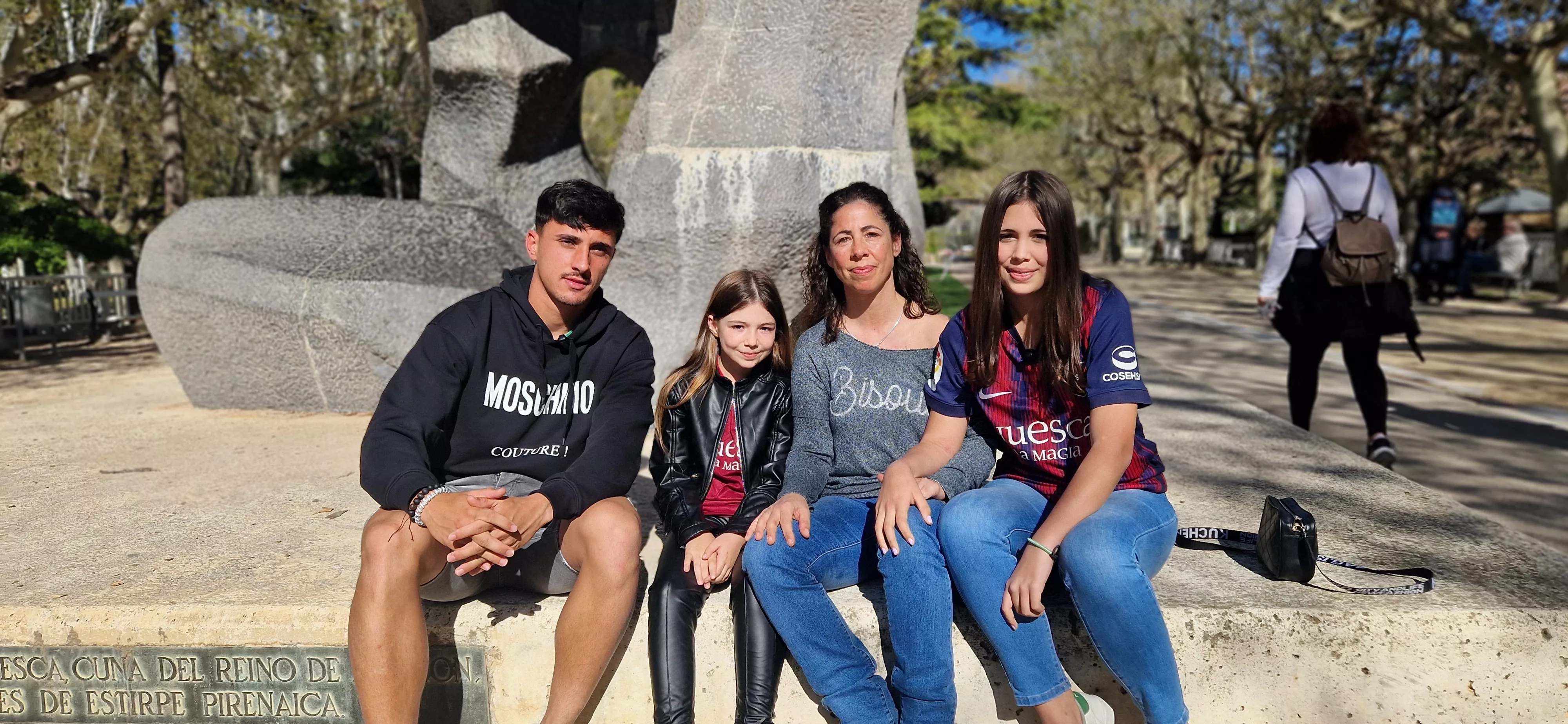 Ignasi Vilarrasa, Isabel, Pilar Cereza  y Pilar. Foto Myriam Martínez