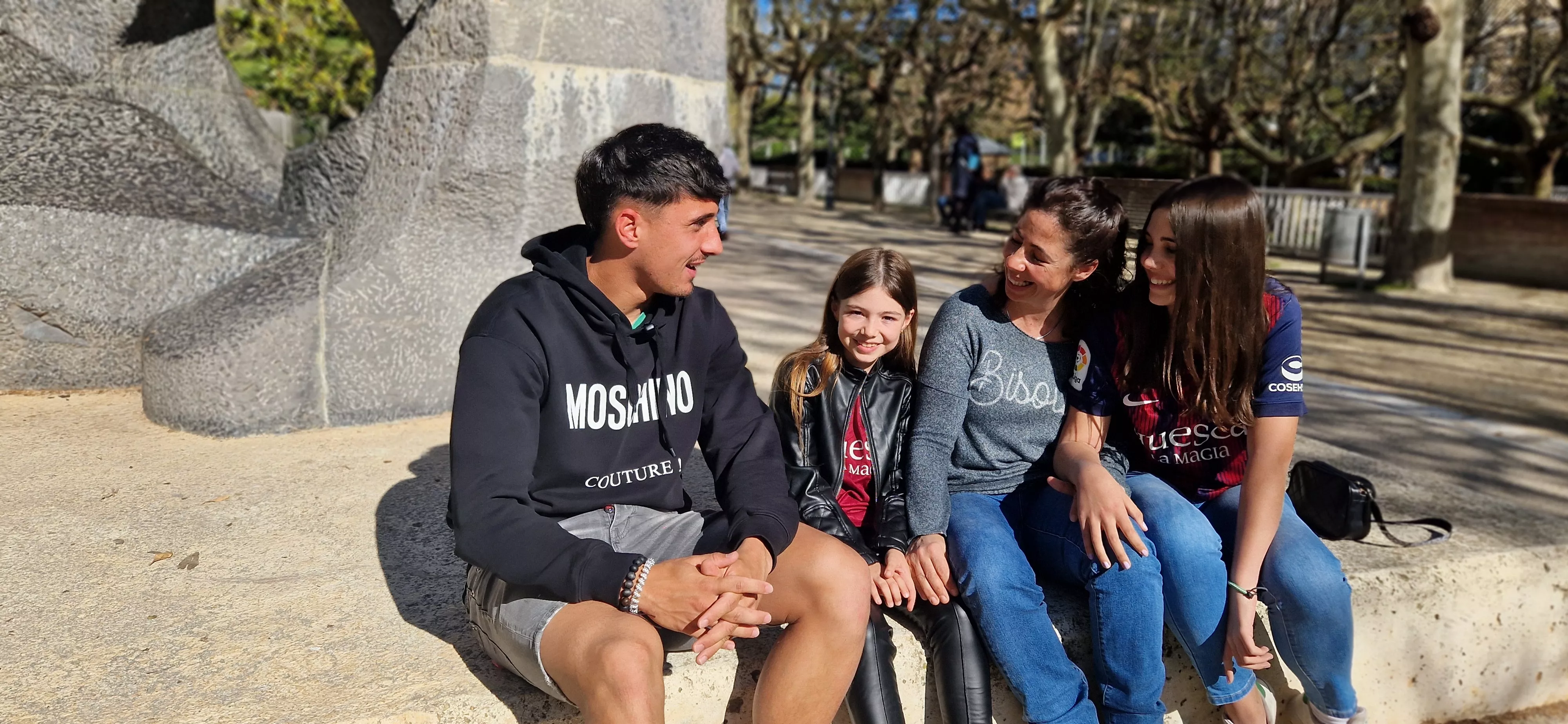 Ignasi Vilarrasa, Isabel, Pilar Cereza  y Pilar. Foto Myriam Martínez