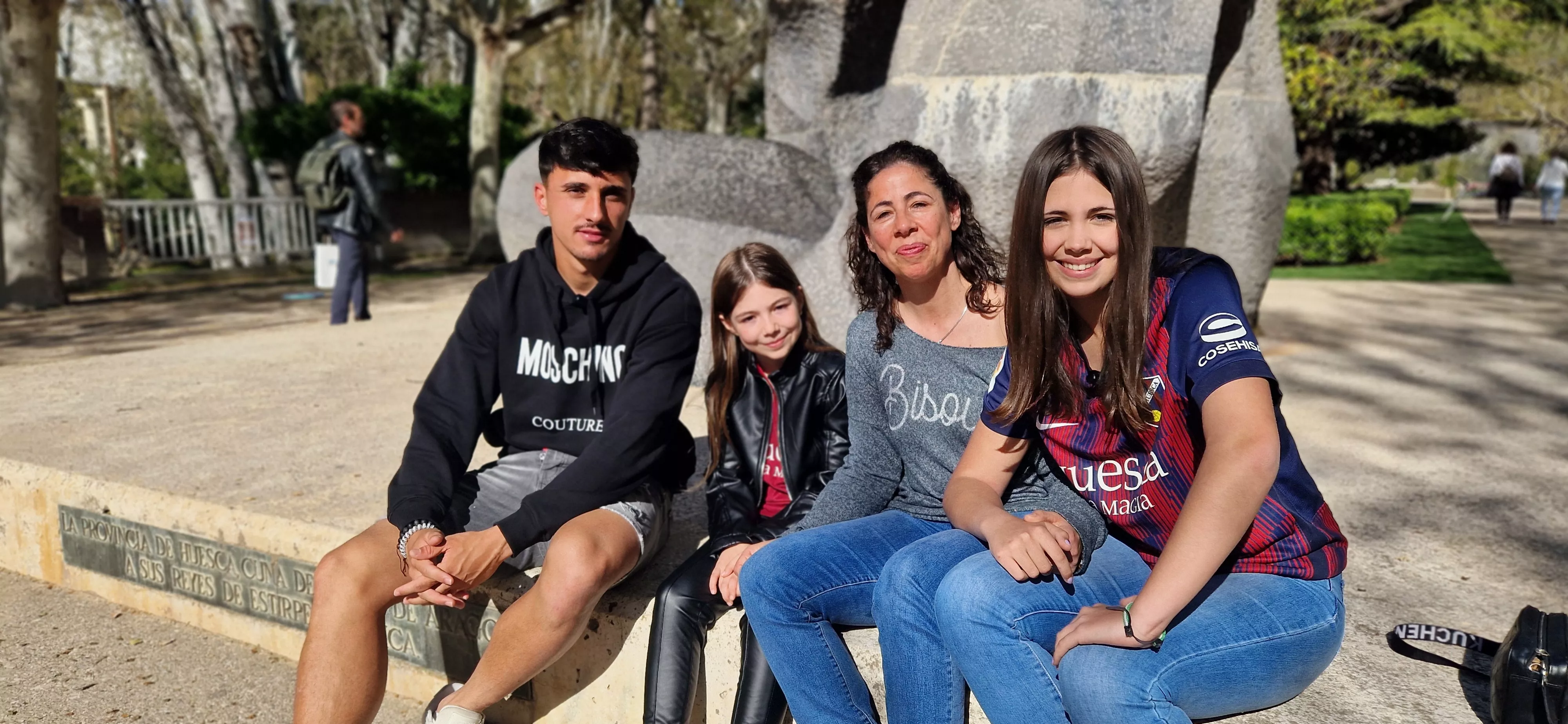 Ignasi Vilarrasa, Isabel, Pilar Cereza  y Pilar. Foto Myriam Martínez
