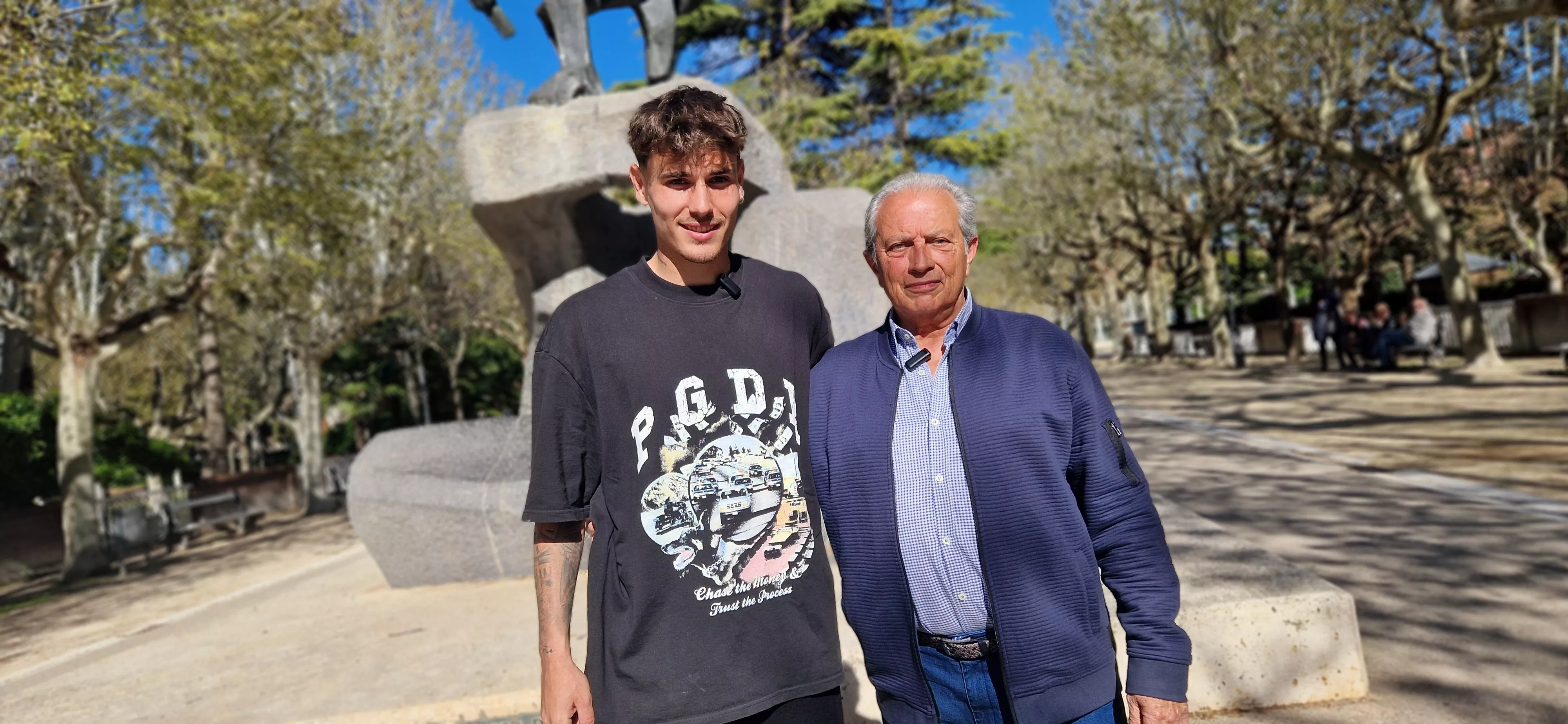 Hugo Vallejo y José Carlos Rodríguez. Foto Myriam Martínez