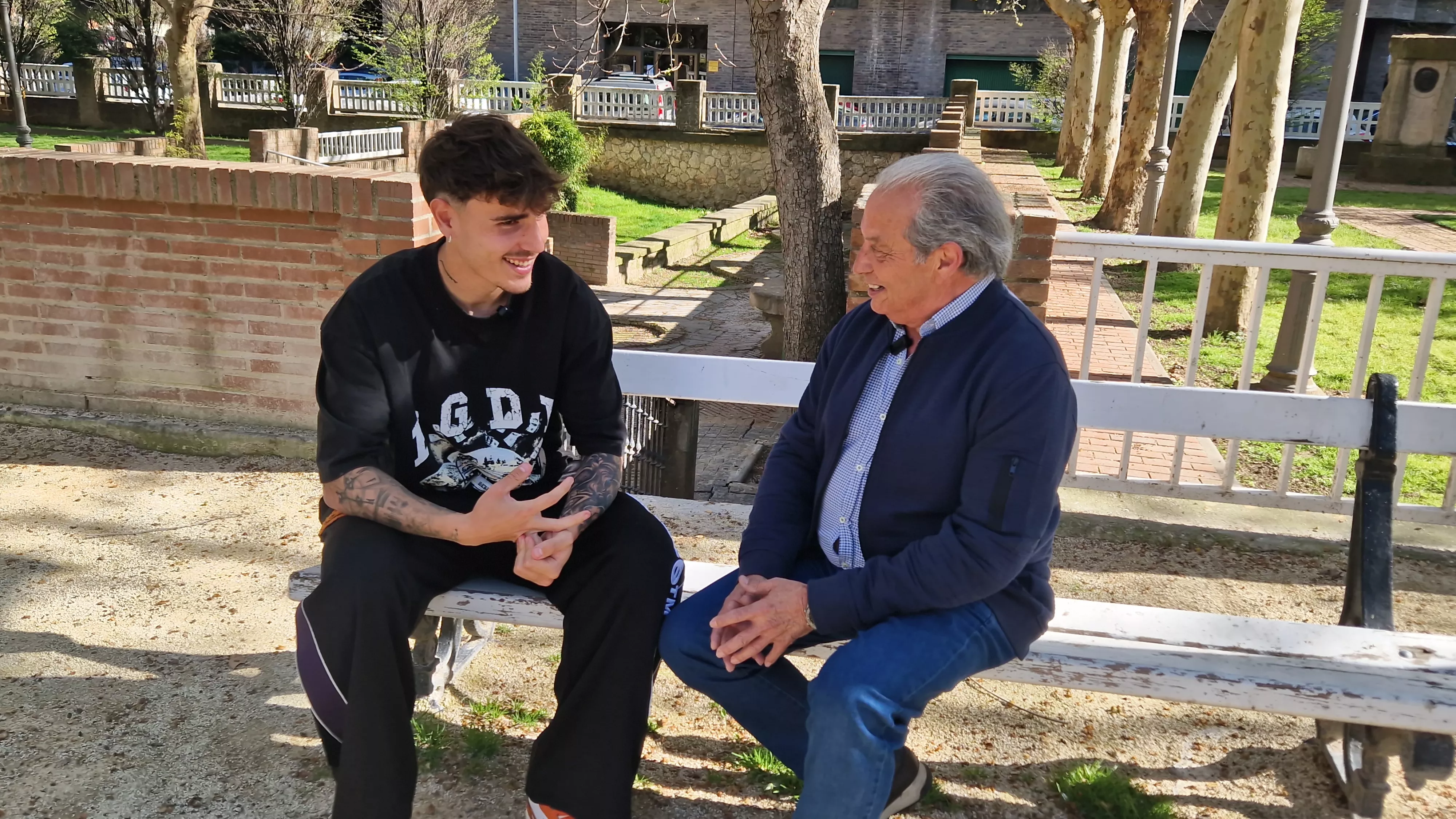 Hugo Vallejo y José Carlos Rodríguez. Foto Myriam Martínez