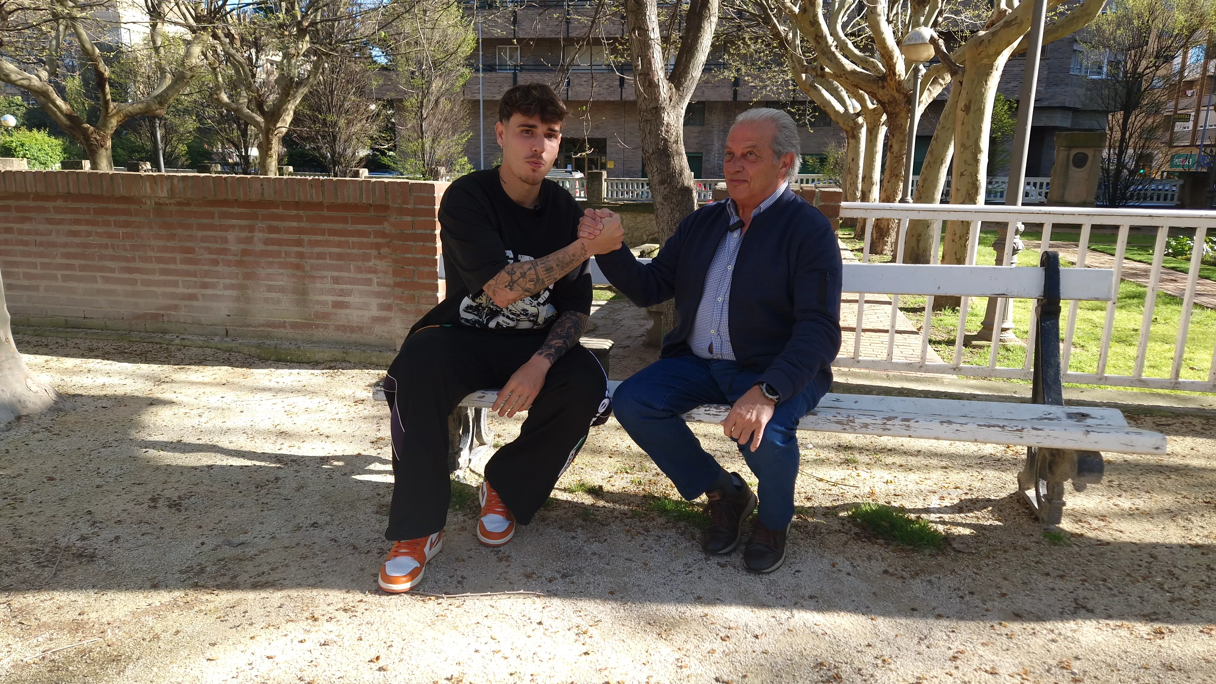 Hugo Vallejo y José Carlos Rodríguez. Foto Myriam Martínez