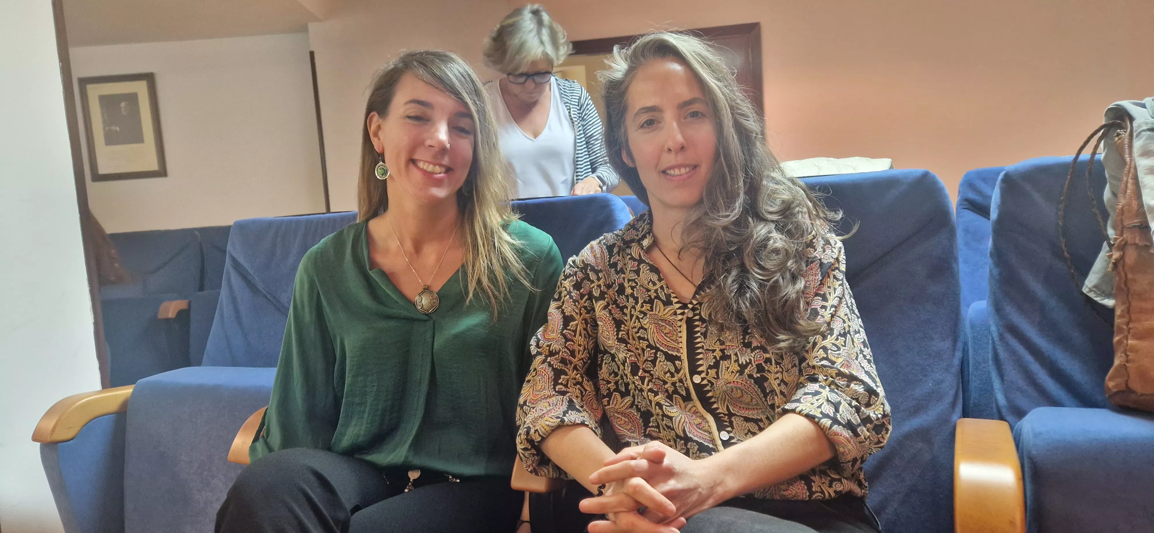 Irene Domínguez y Alicia Díez Barturen. Foto Myriam Martínez