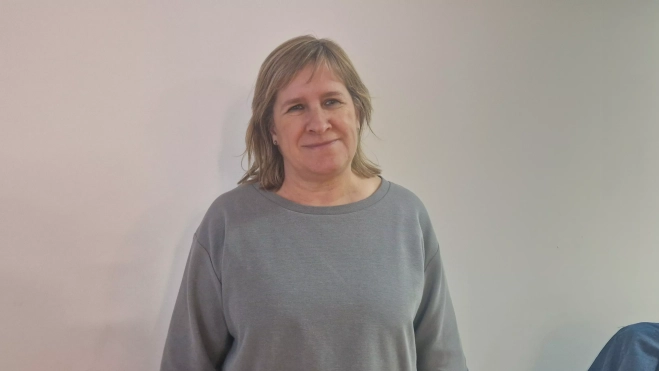 María Jesús Viñuales, coordinadora de Médicos del Mundo Aragón. Foto Myriam Martínez