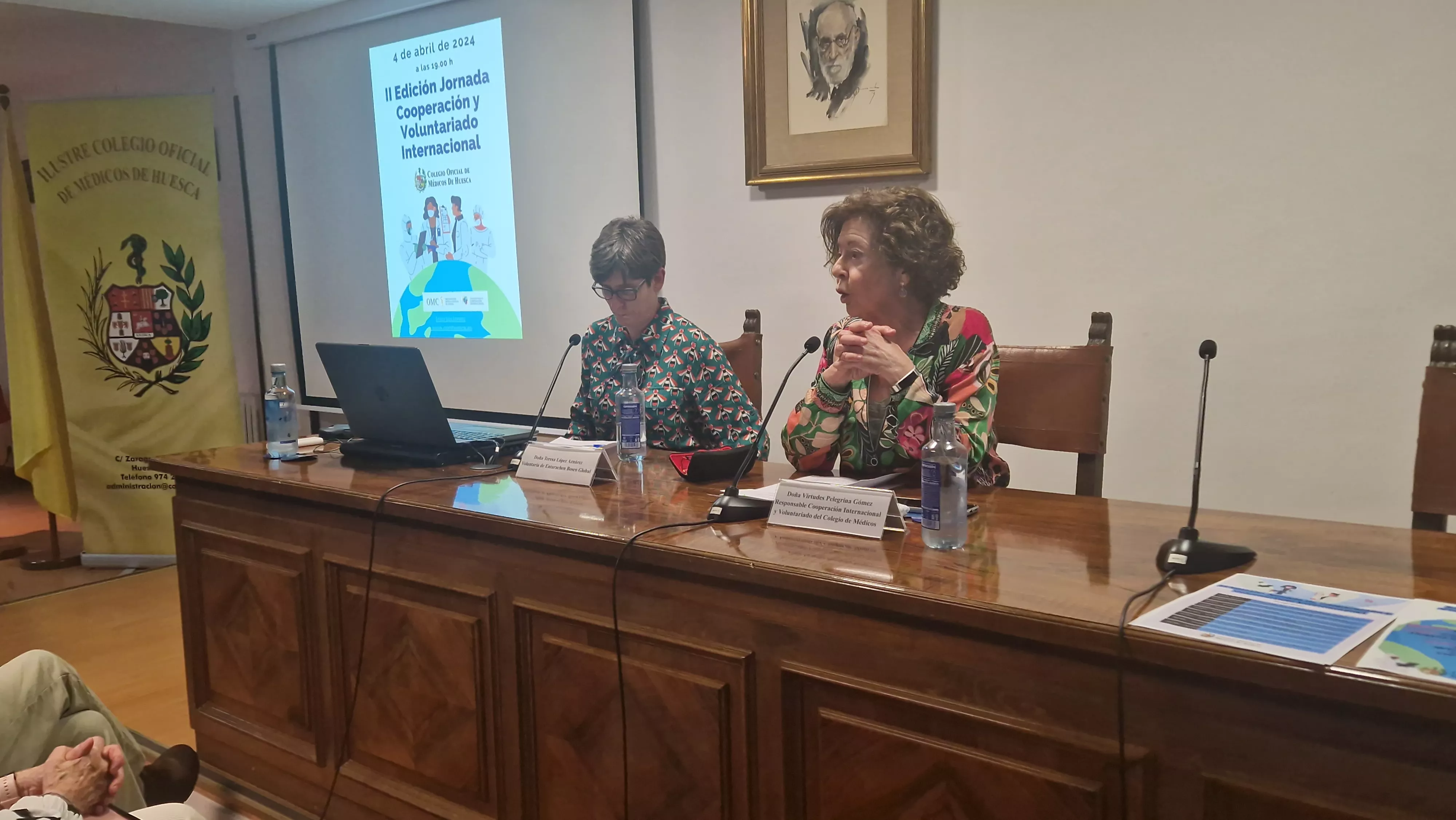 Teresa Lóprez y Virtudes Pelegrina. Foto Myriam Martínez