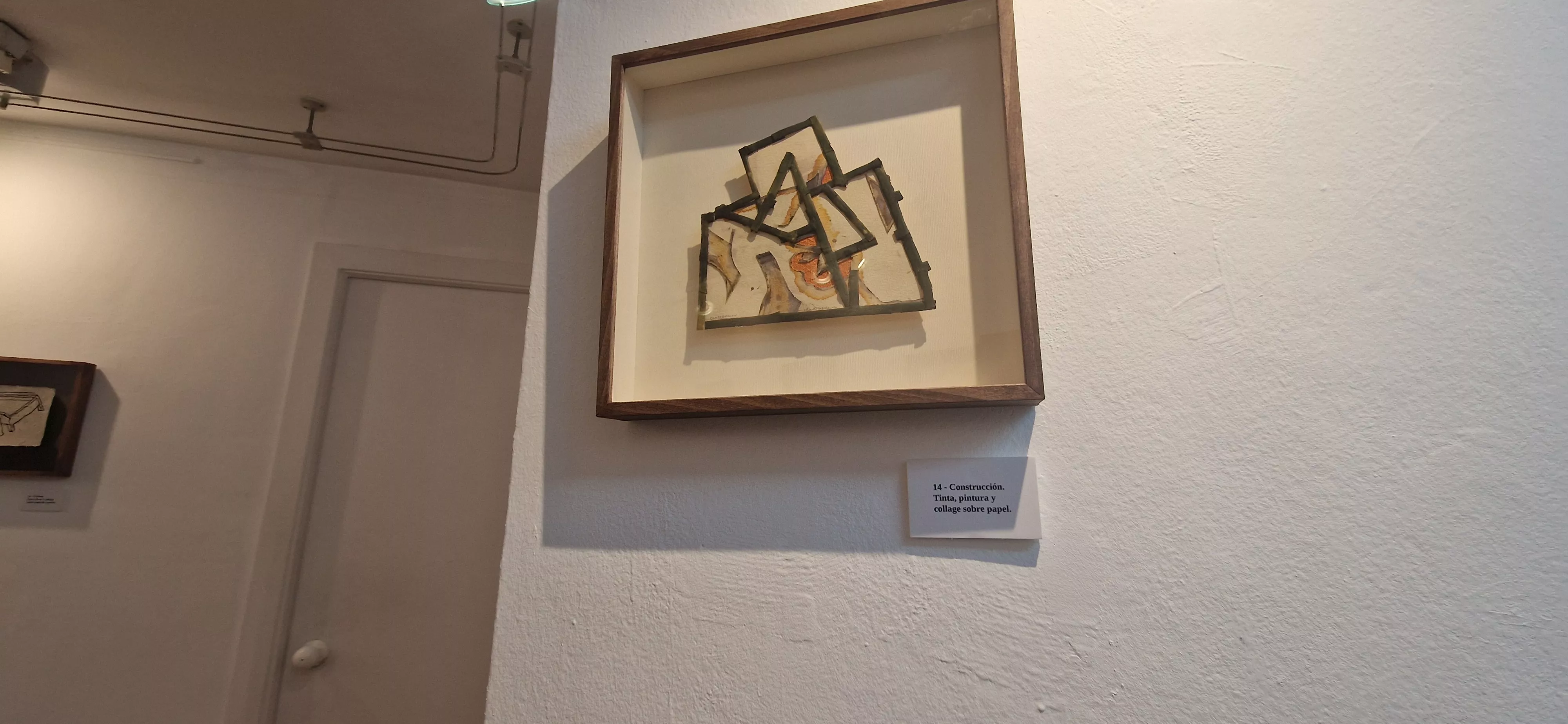 Exposición de Vicente Badenes en la librería Anónima. Foto Myriam Martínez