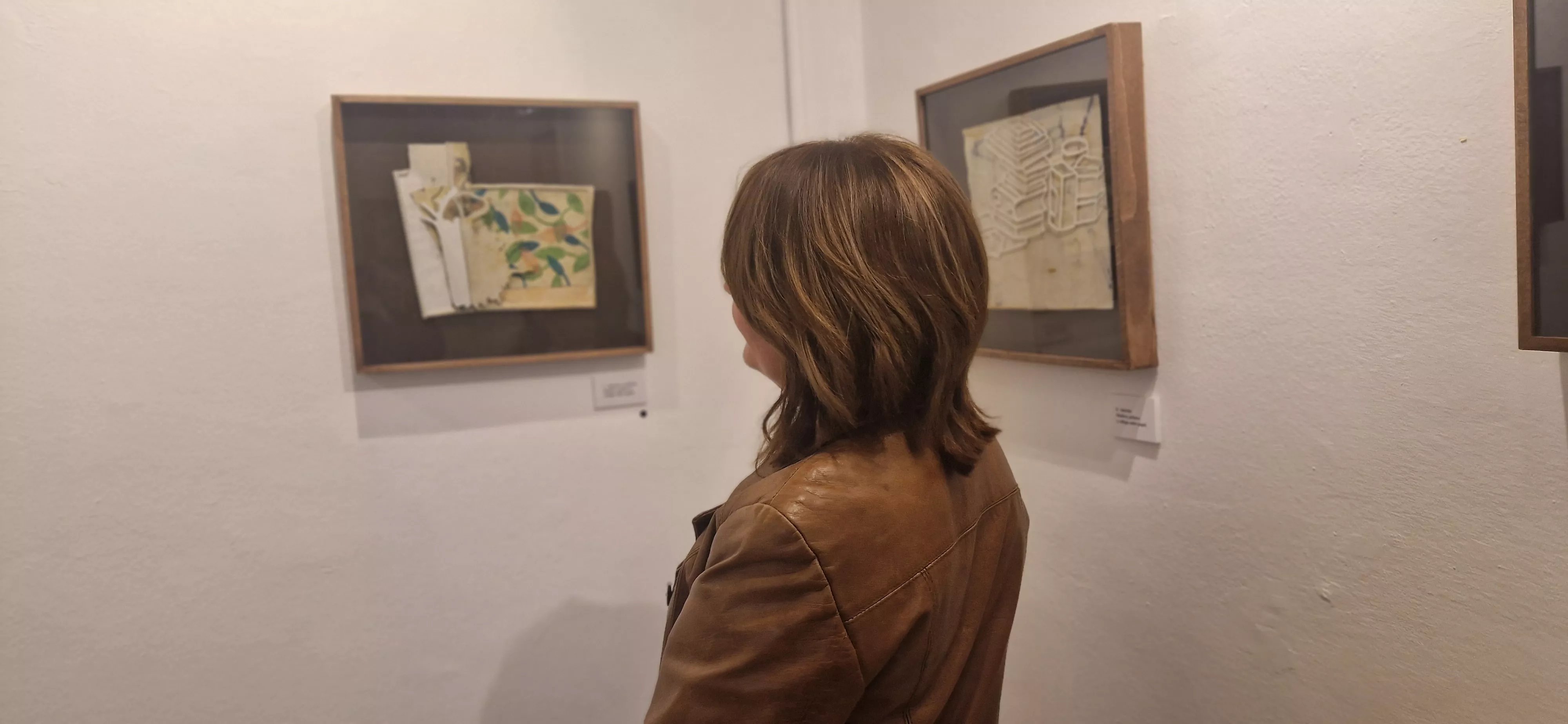 Exposición de Vicente Badenes en la librería Anónima. Foto Myriam Martínez