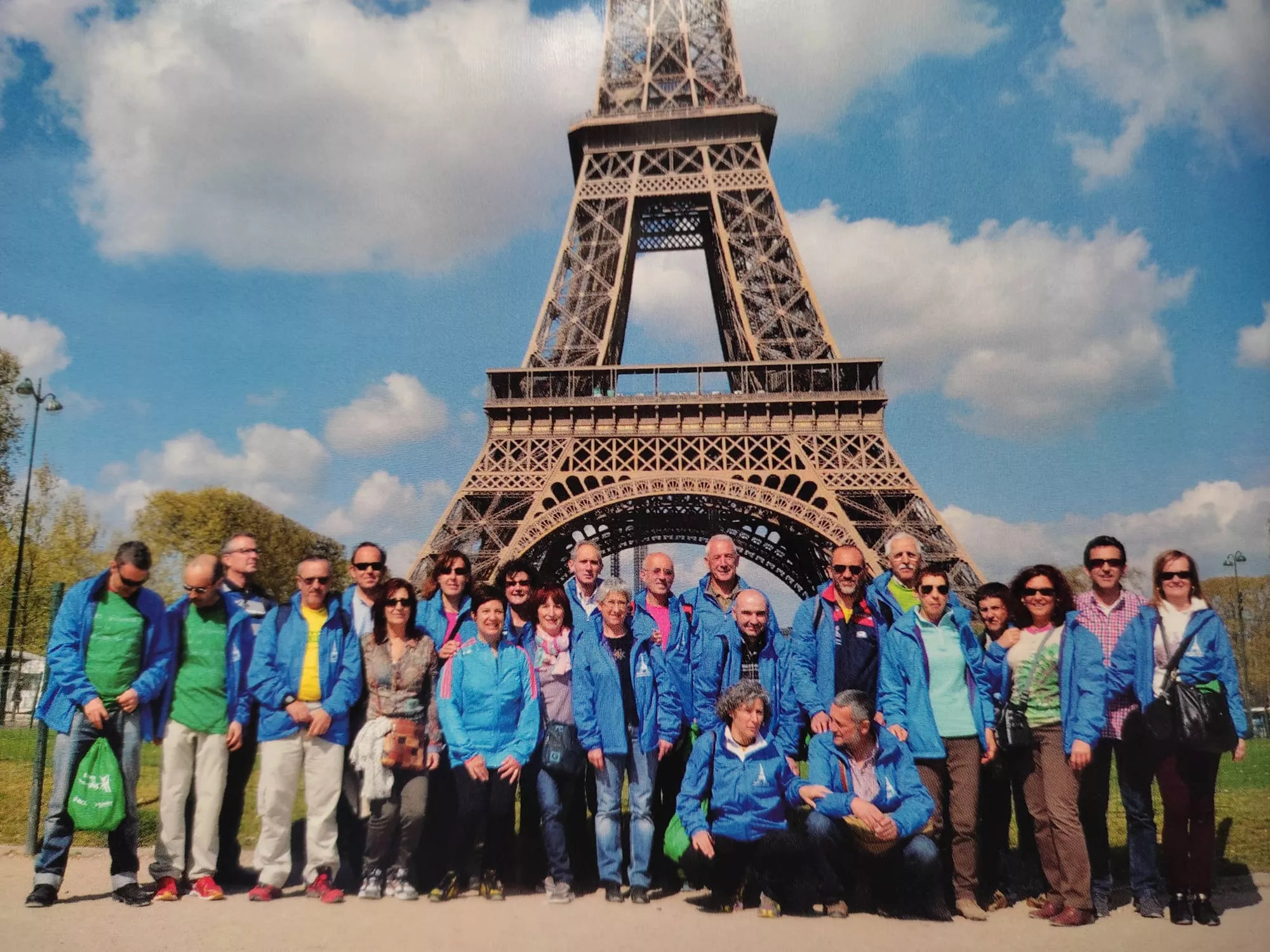 Participantes del CA Jaca en la edición de 2014