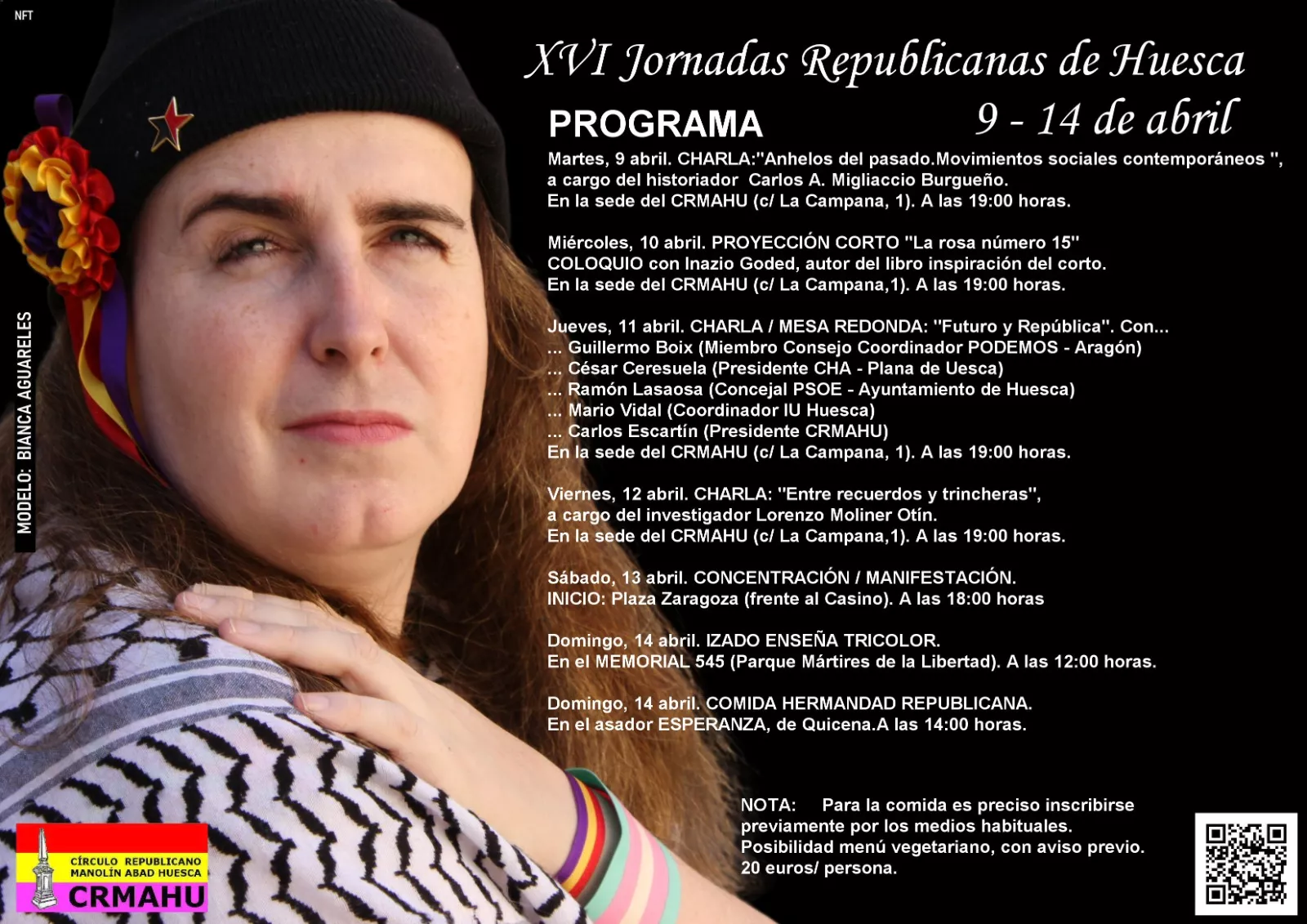 Cartel de las Jornadas Republicanas.
