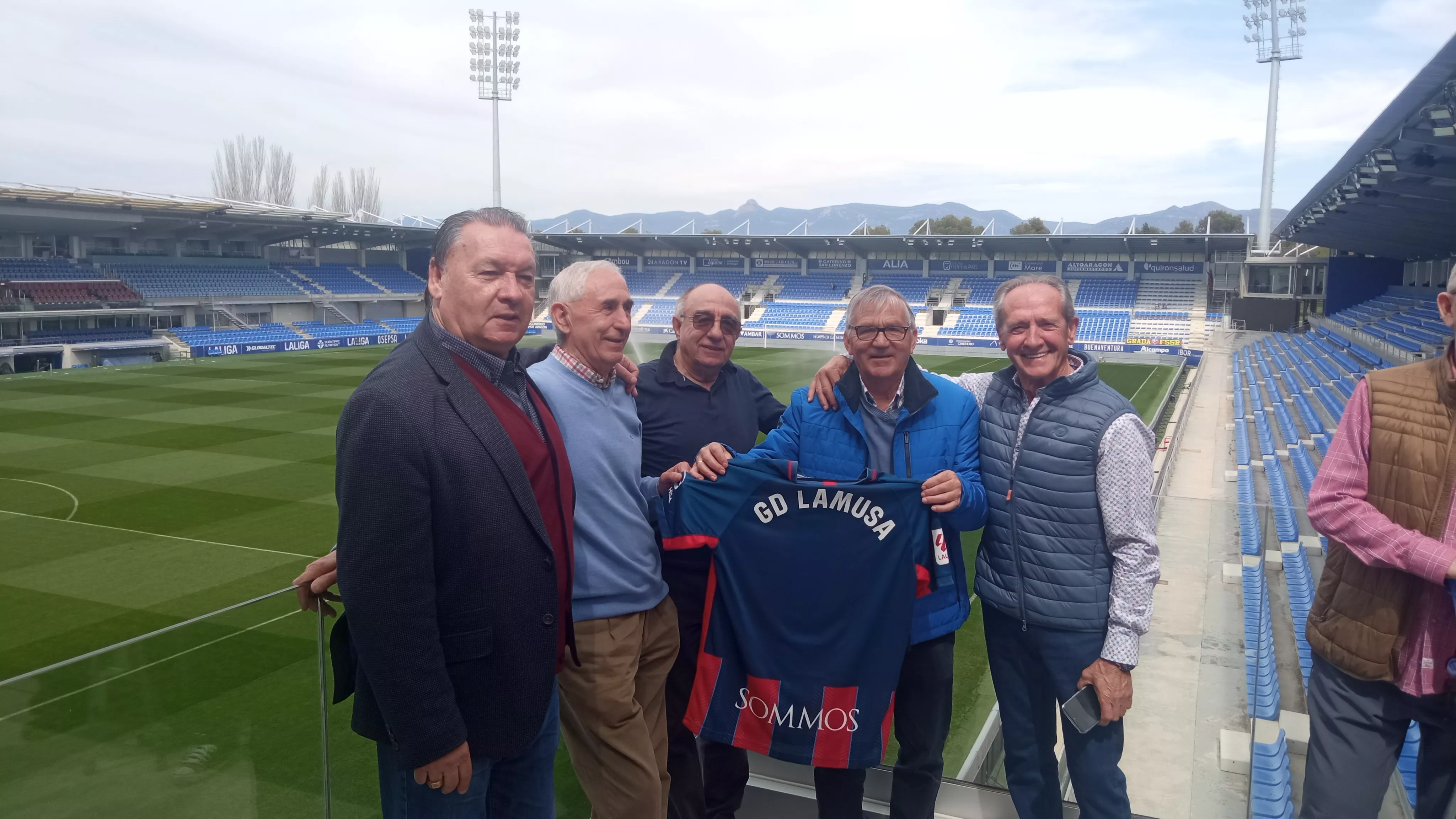 Veteranos de Lamusa al Alcoraz