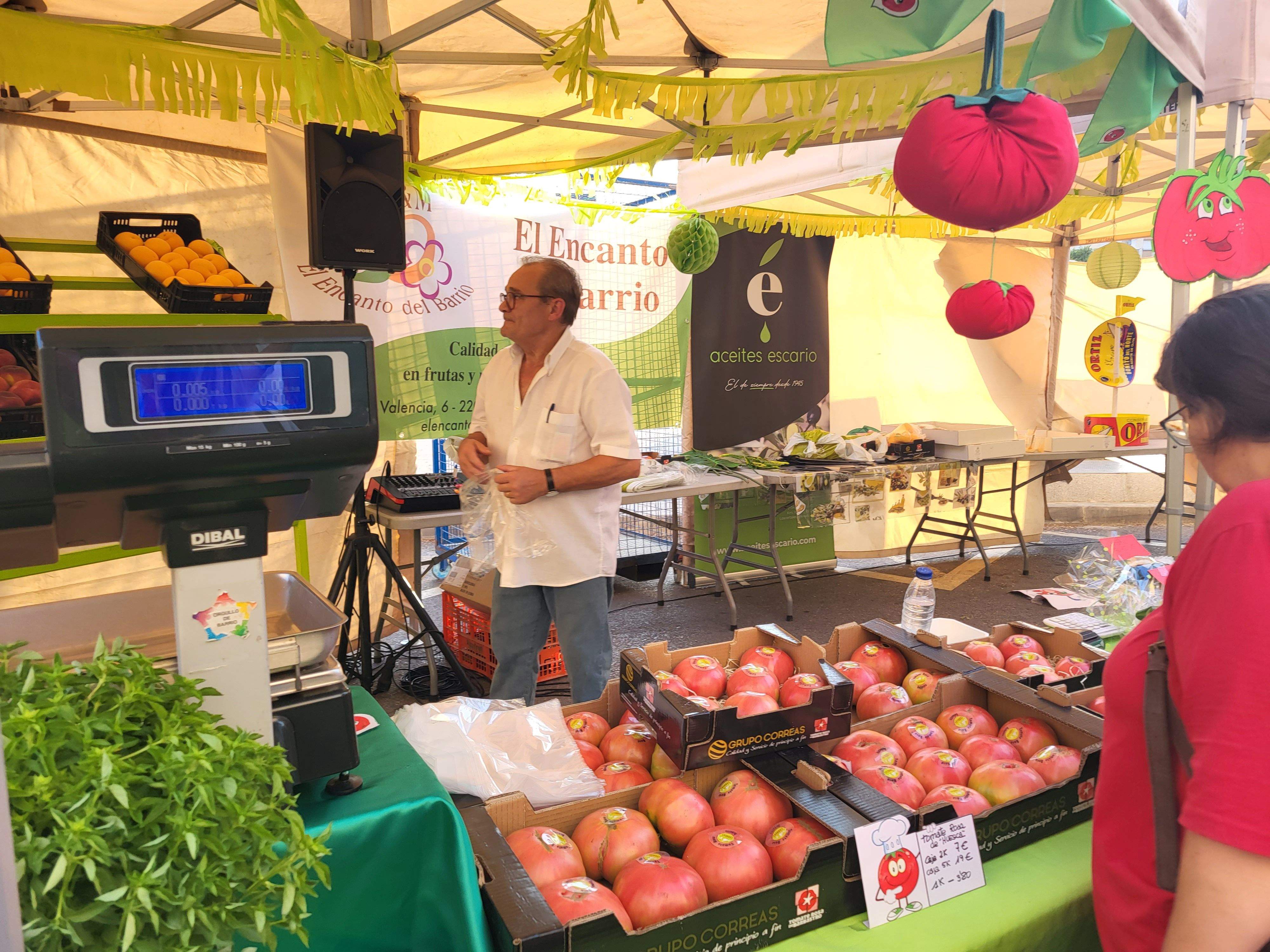 Fiesta del tomate rosa de Huesca