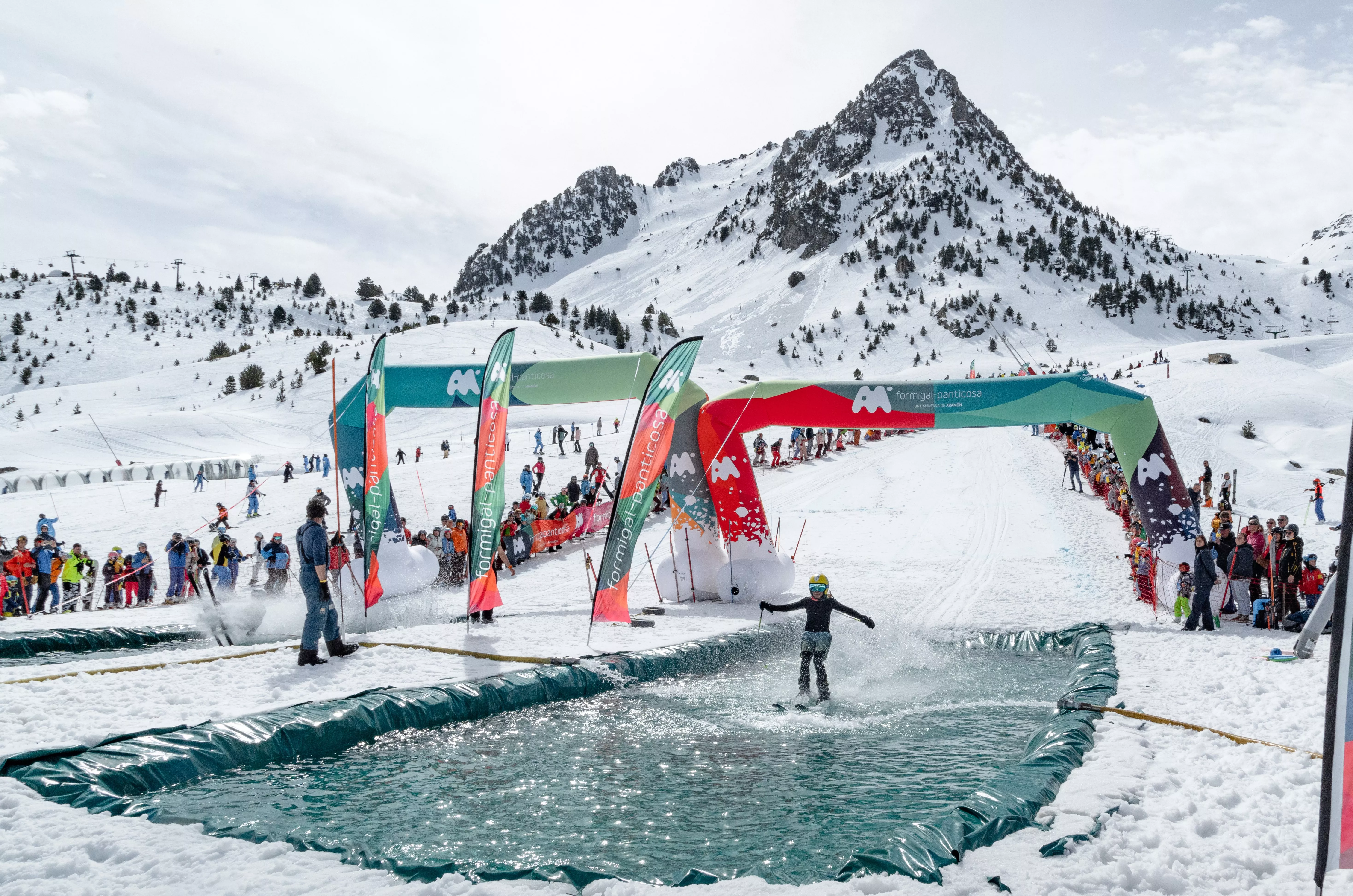 Water Slide en Formigal.