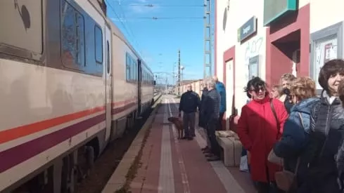 Concentración de Monegros No Pierdas Tu Tren