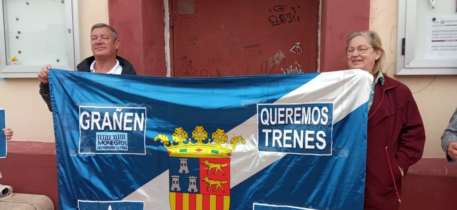 Concentración de Monegros No Pierdas Tu Tren