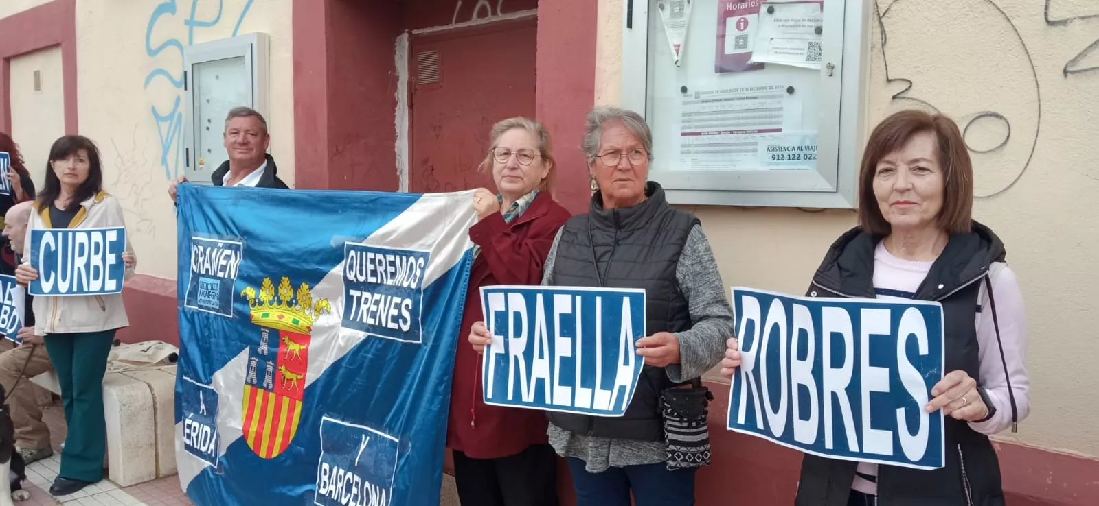 Concentración de Monegros No Pierdas Tu Tren