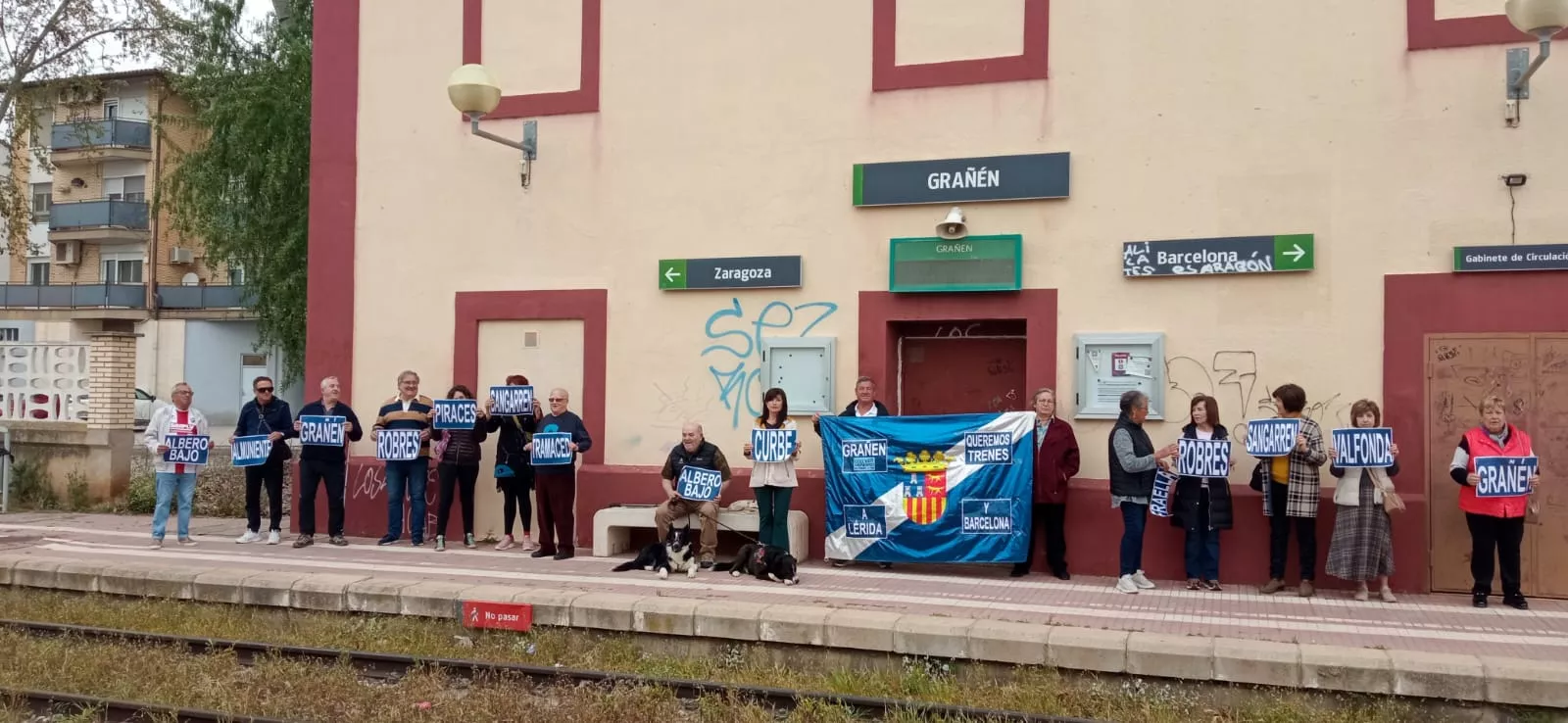 Concentración de Monegros No Pierdas Tu Tren