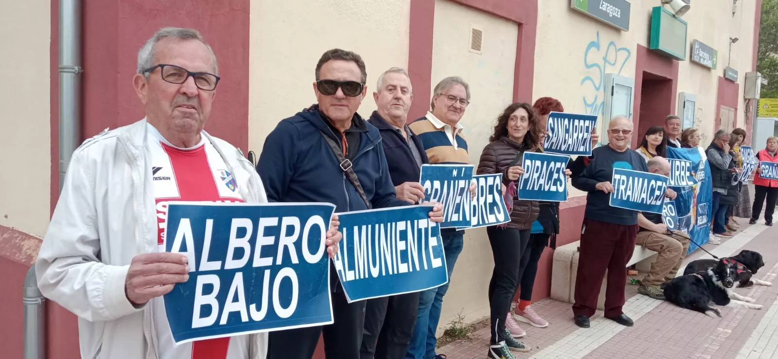 Concentración de Monegros No Pierdas Tu Tren