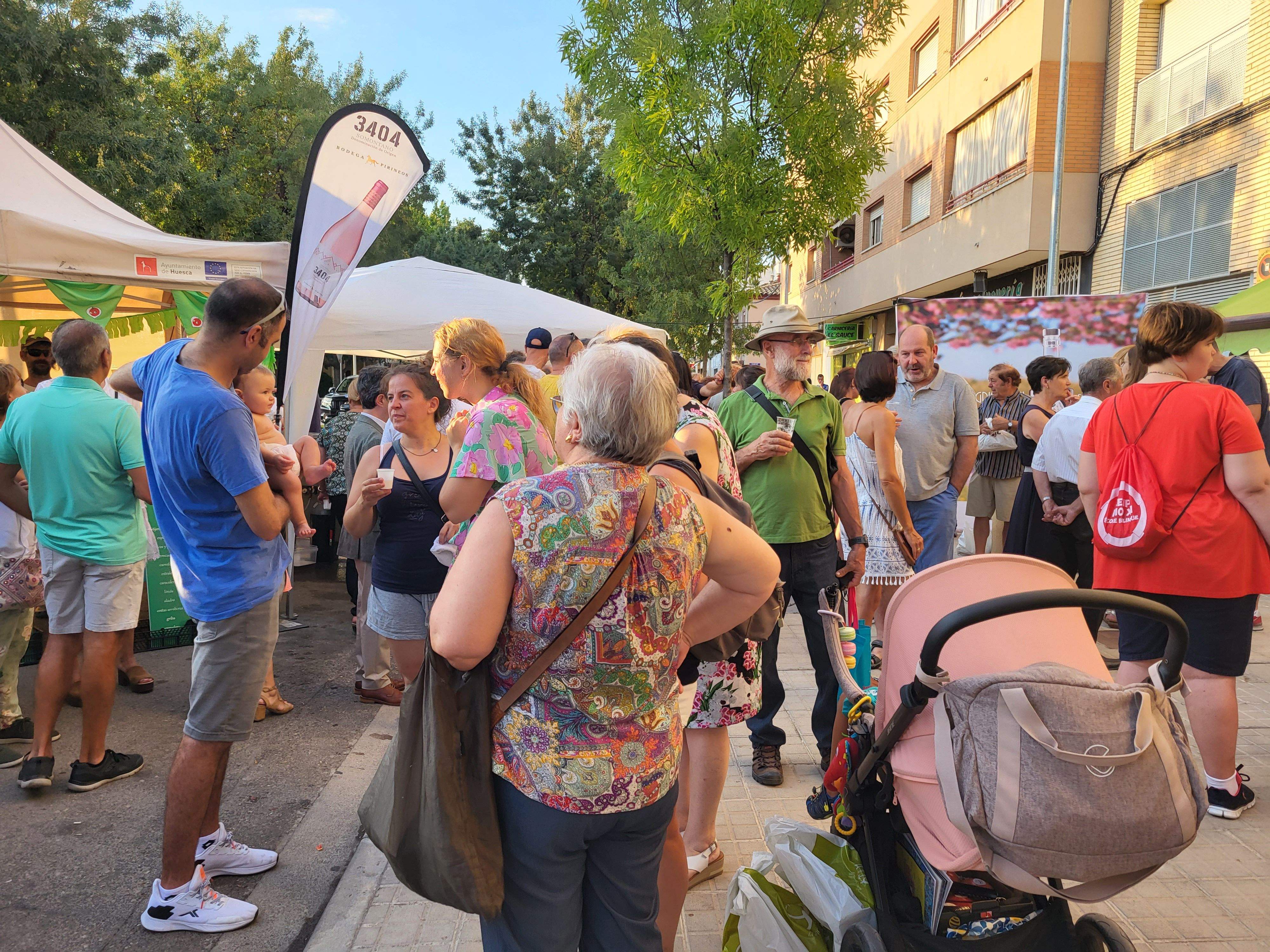 Fiesta del tomate rosa de Huesca