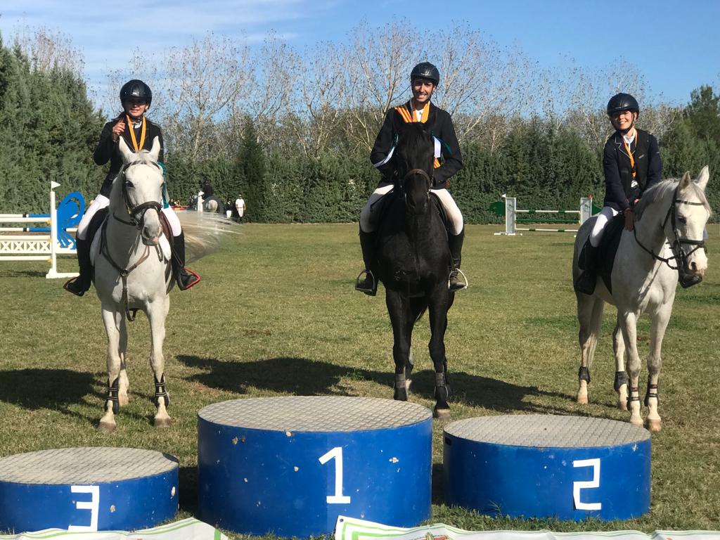 Amazonas y jinete oscenses con medallas en el Campeonato de Aragón