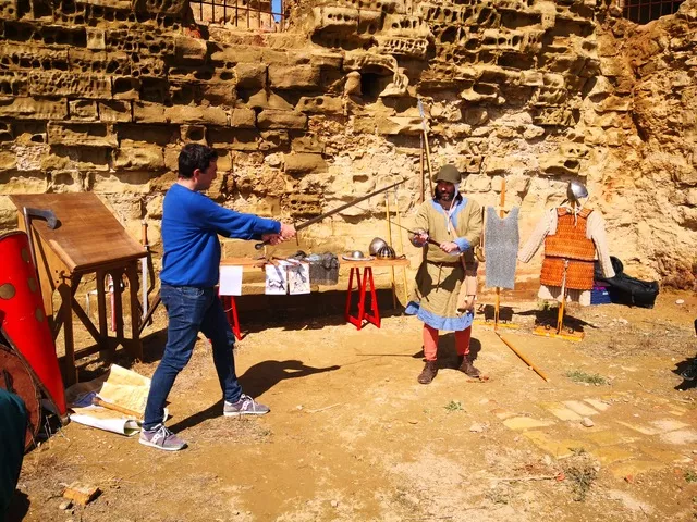 Recreación histórica en el Castillo de Montearagón