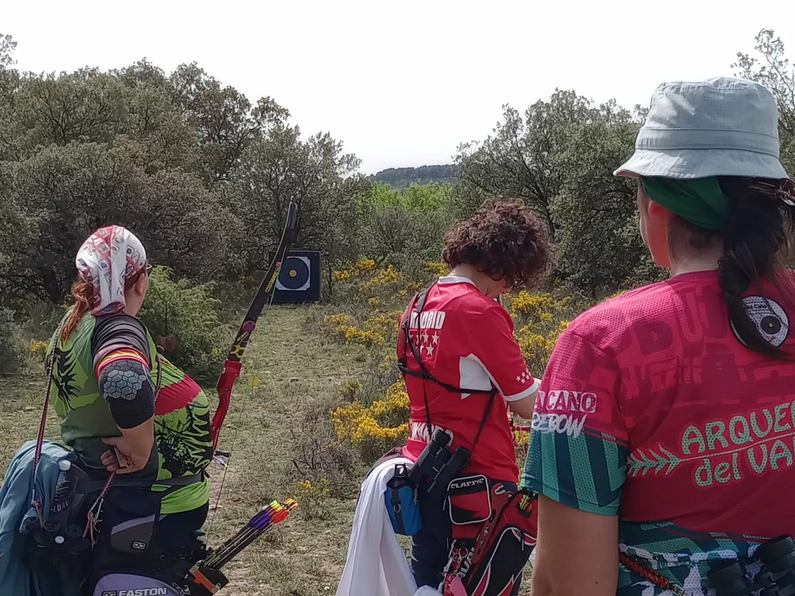 Tiro de campo en Sabayés.