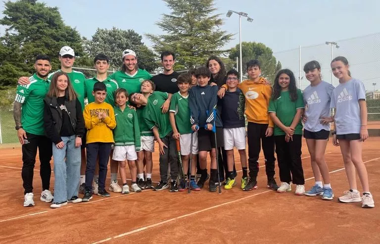 Balance positivo del fin de semana para el Tenis Osca